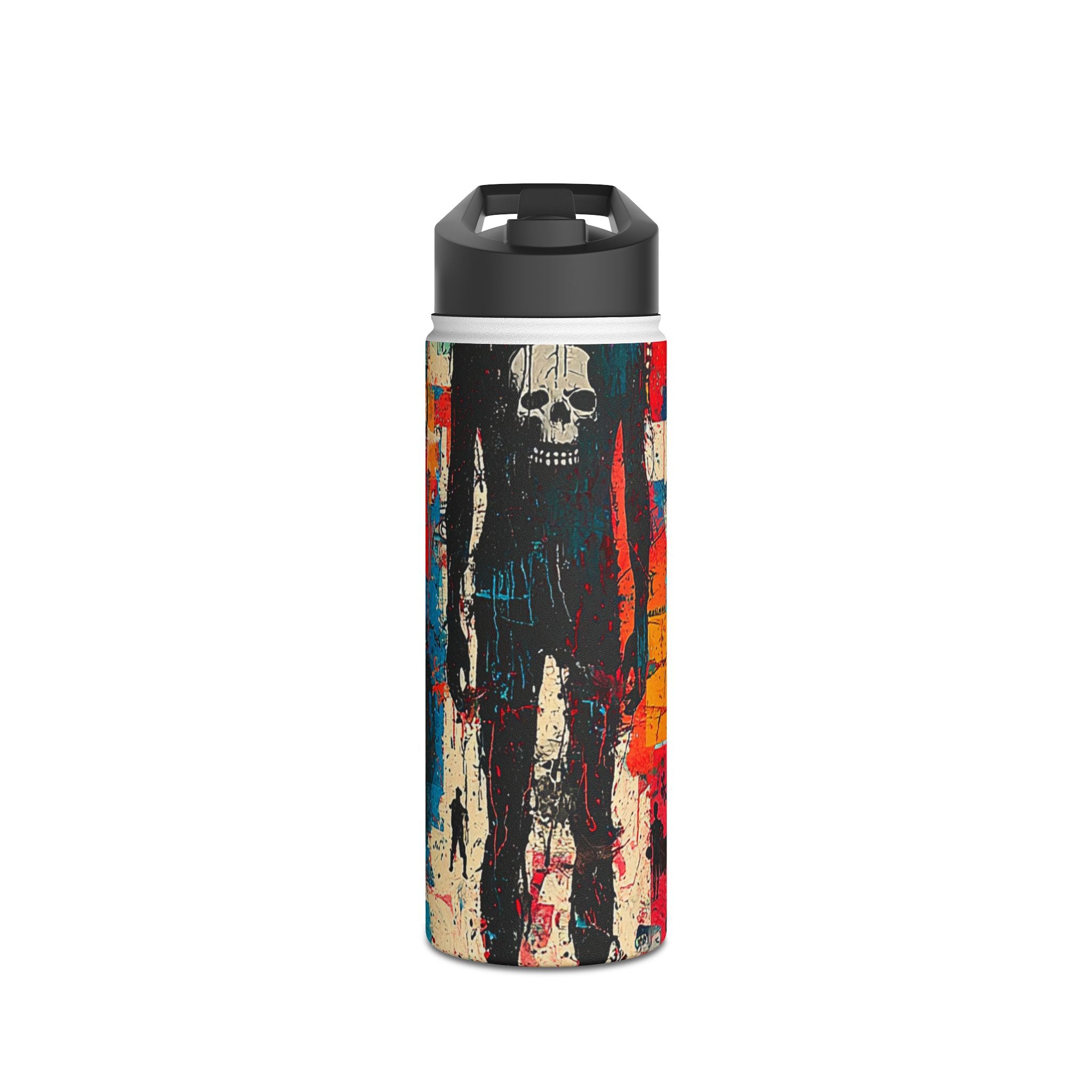 Skull Shadow - Ruostumattomasta teräksestä valmistettu vesipullo