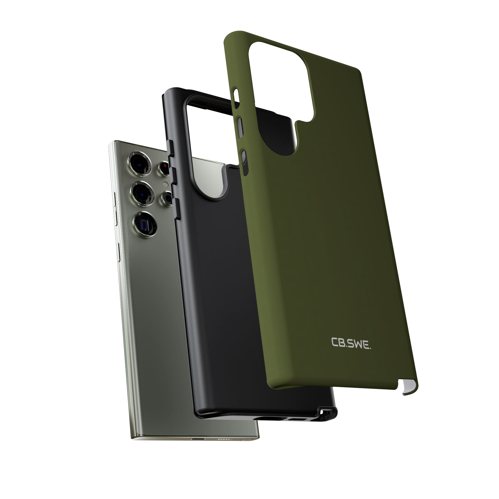 Army Green Samsung Case - Tough