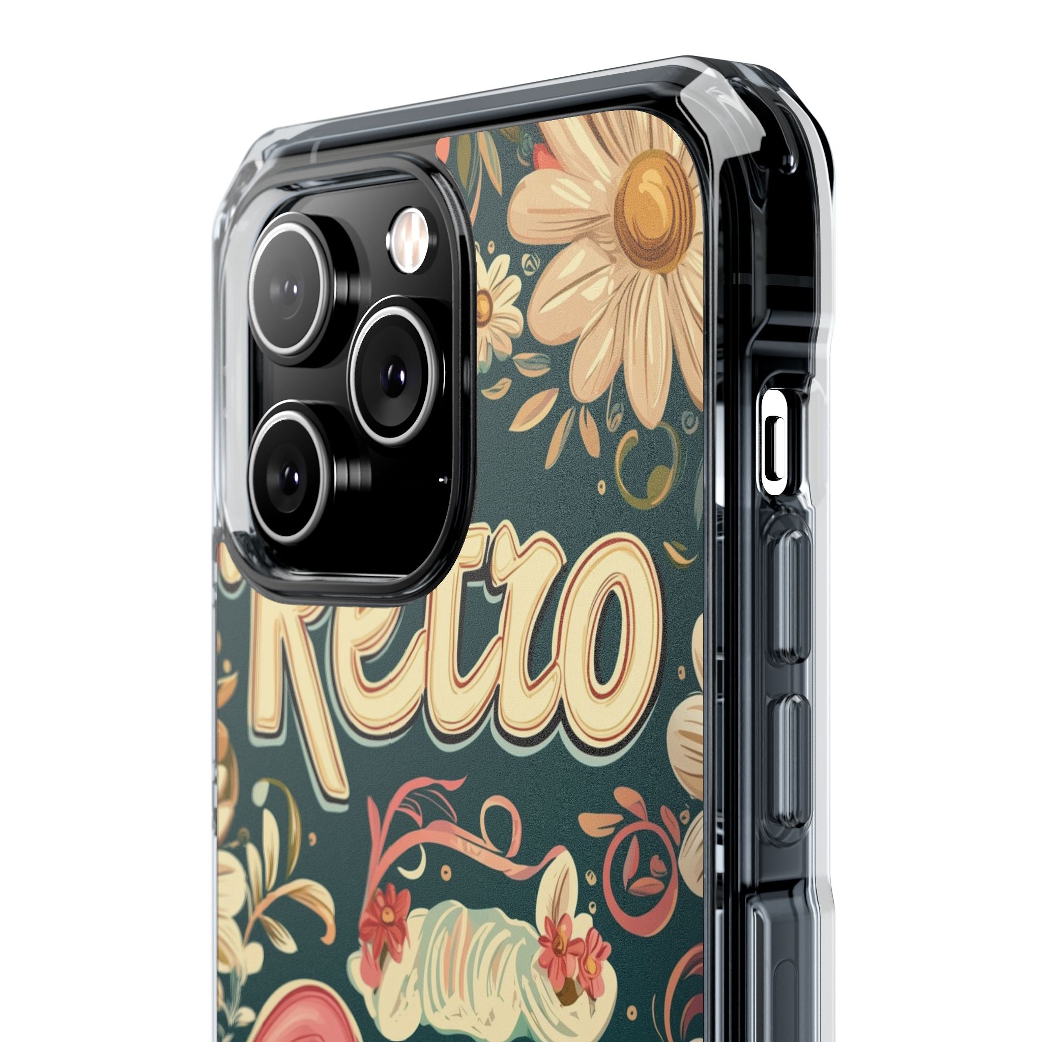 Floral Curves Embrace iPhone Case - Impact