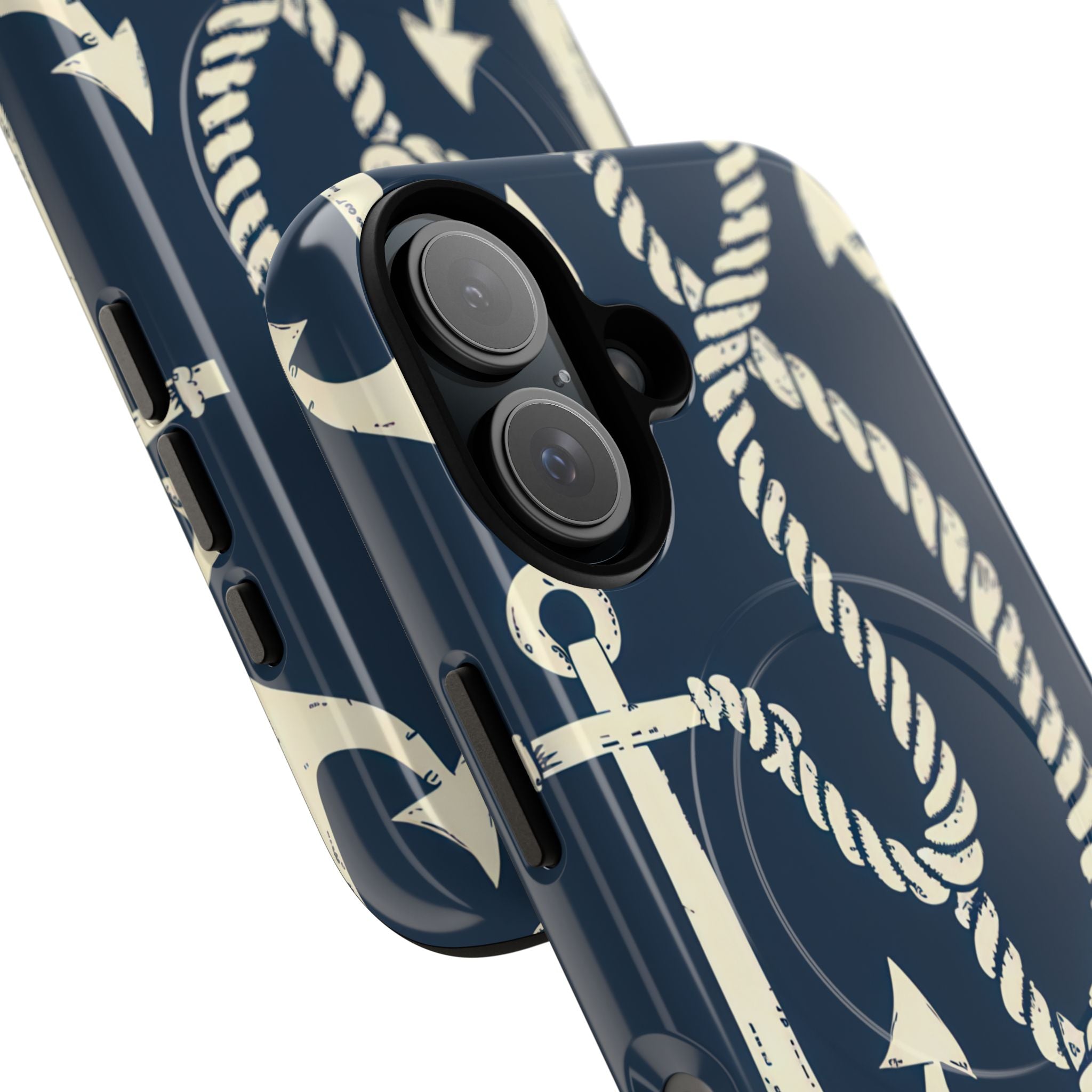 Nautical Anchors Rope iPhone 16 - Tough+