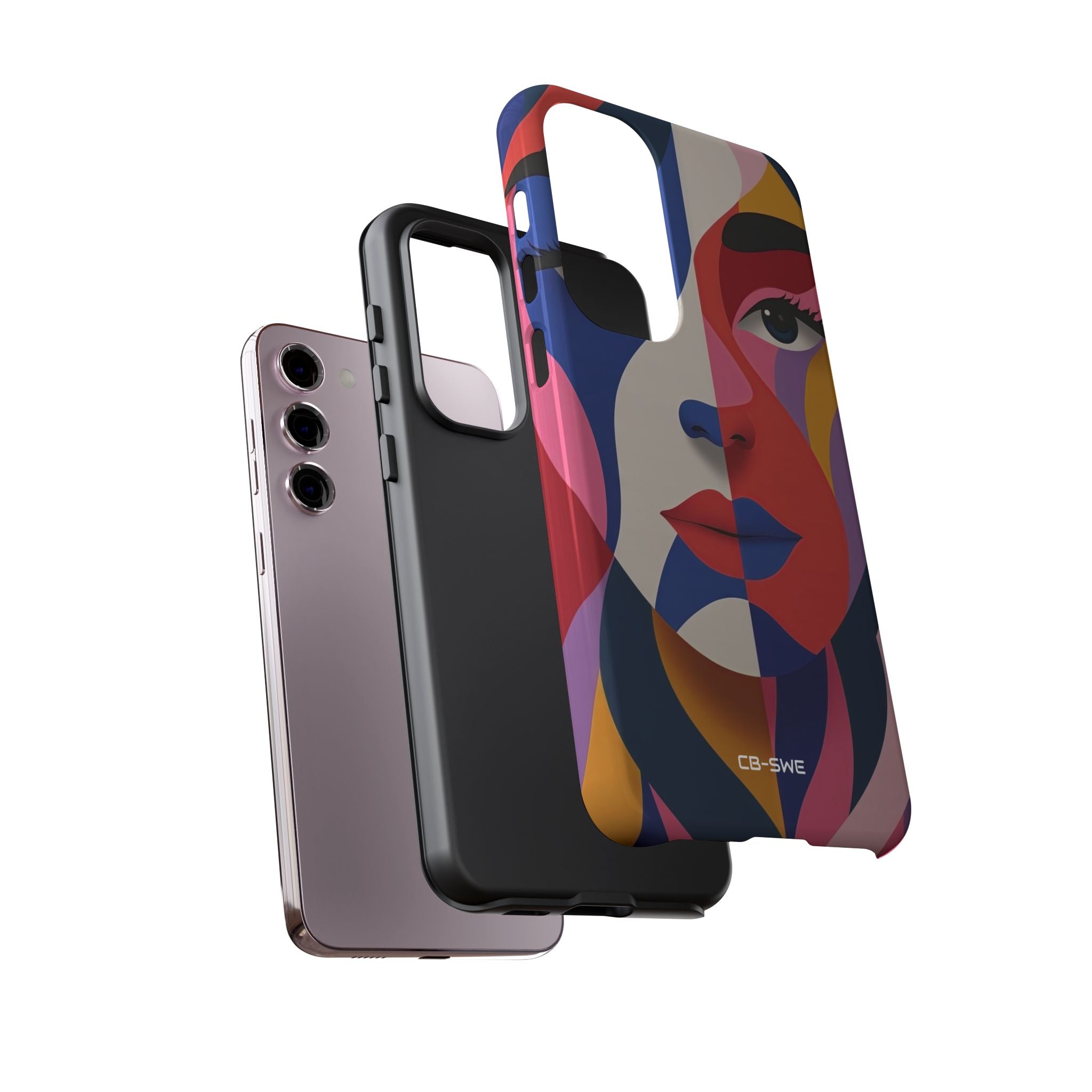 Color Swirls Embrace - Samsung Case