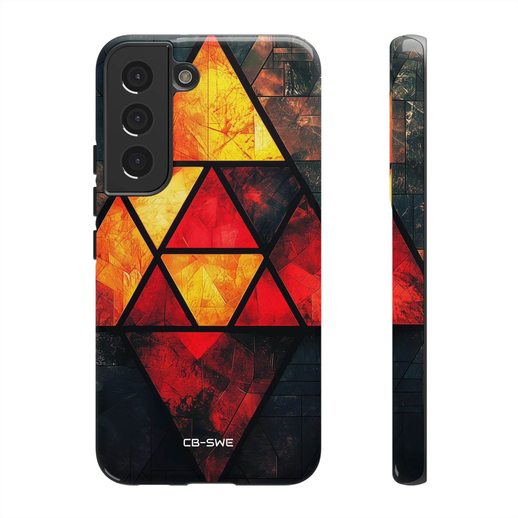 Triangles Illuminate Warmth - Samsung Case
