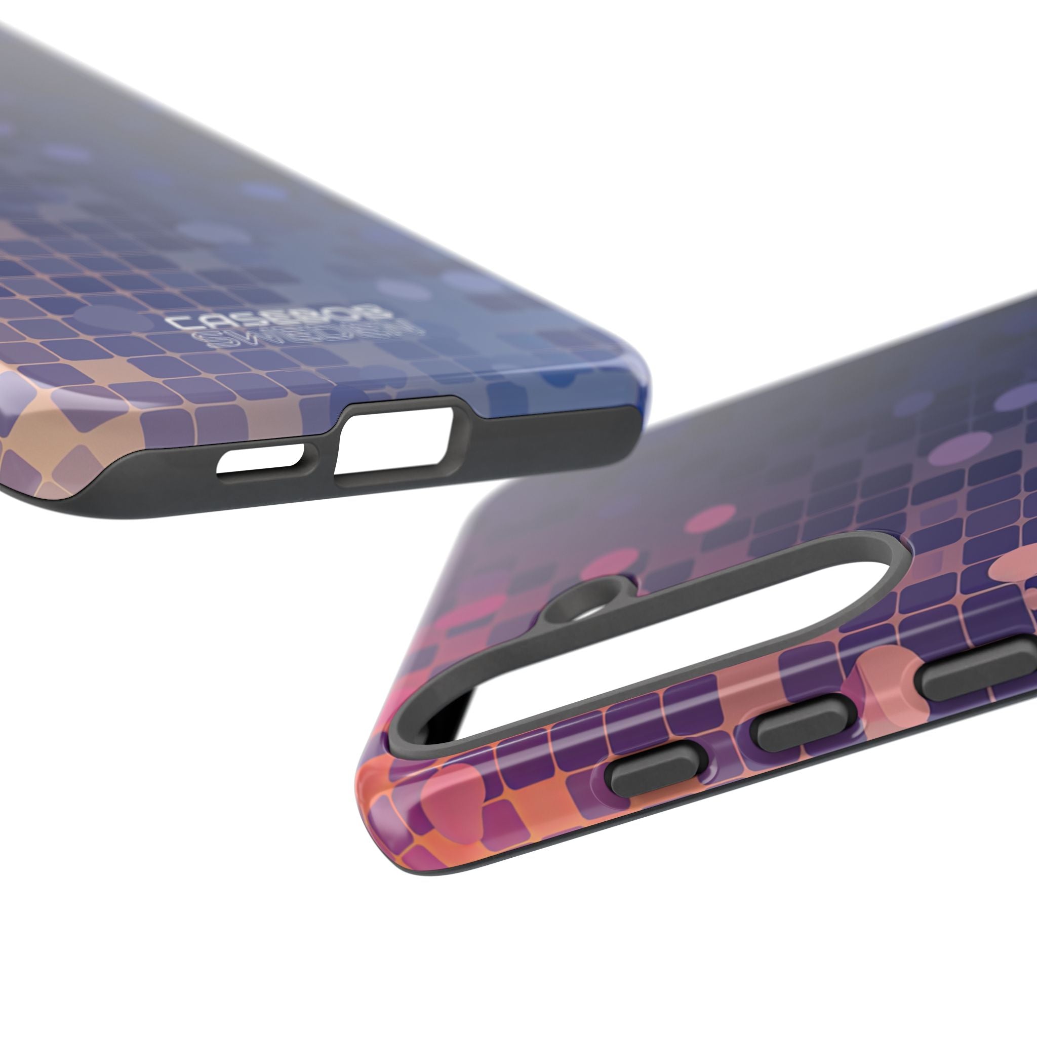 Levendige Pixel Bloom Samsung S25 - Tough