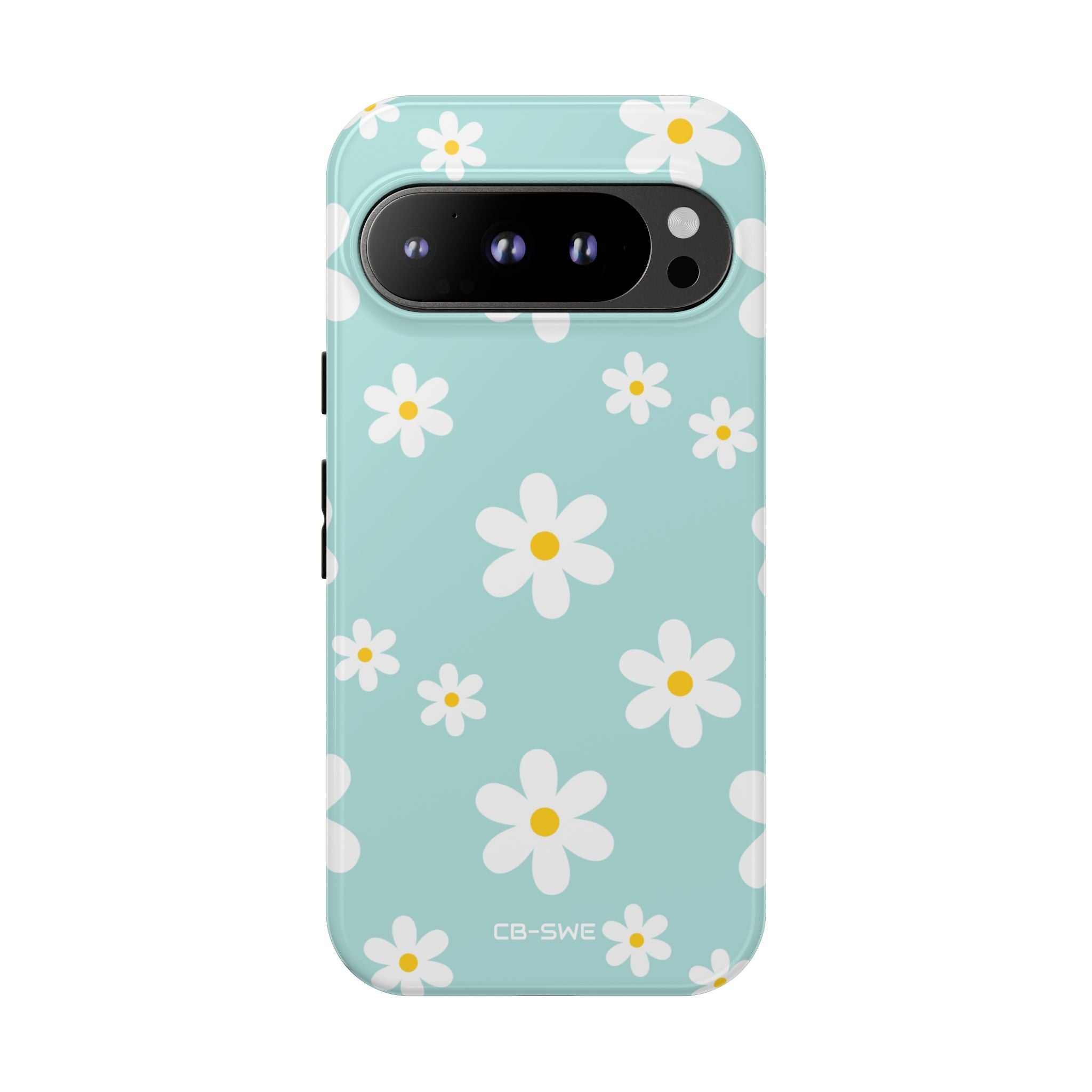Daisies On Blue - Google Pixel Case