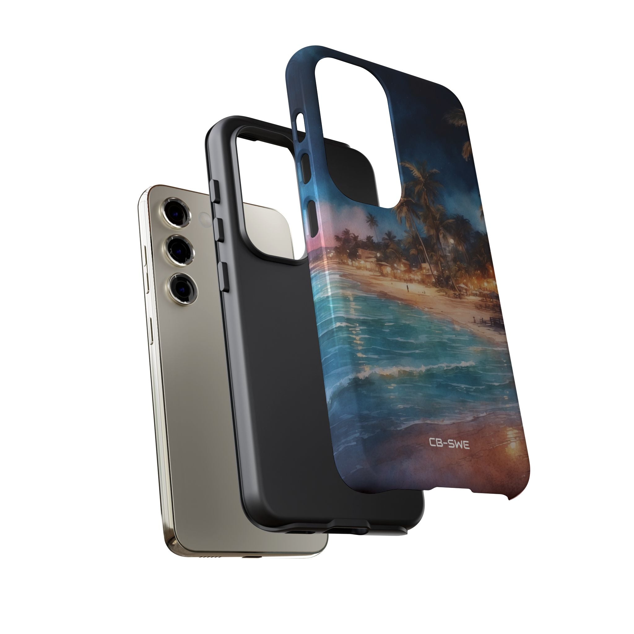 Moonlight Dances Water - Samsung Case