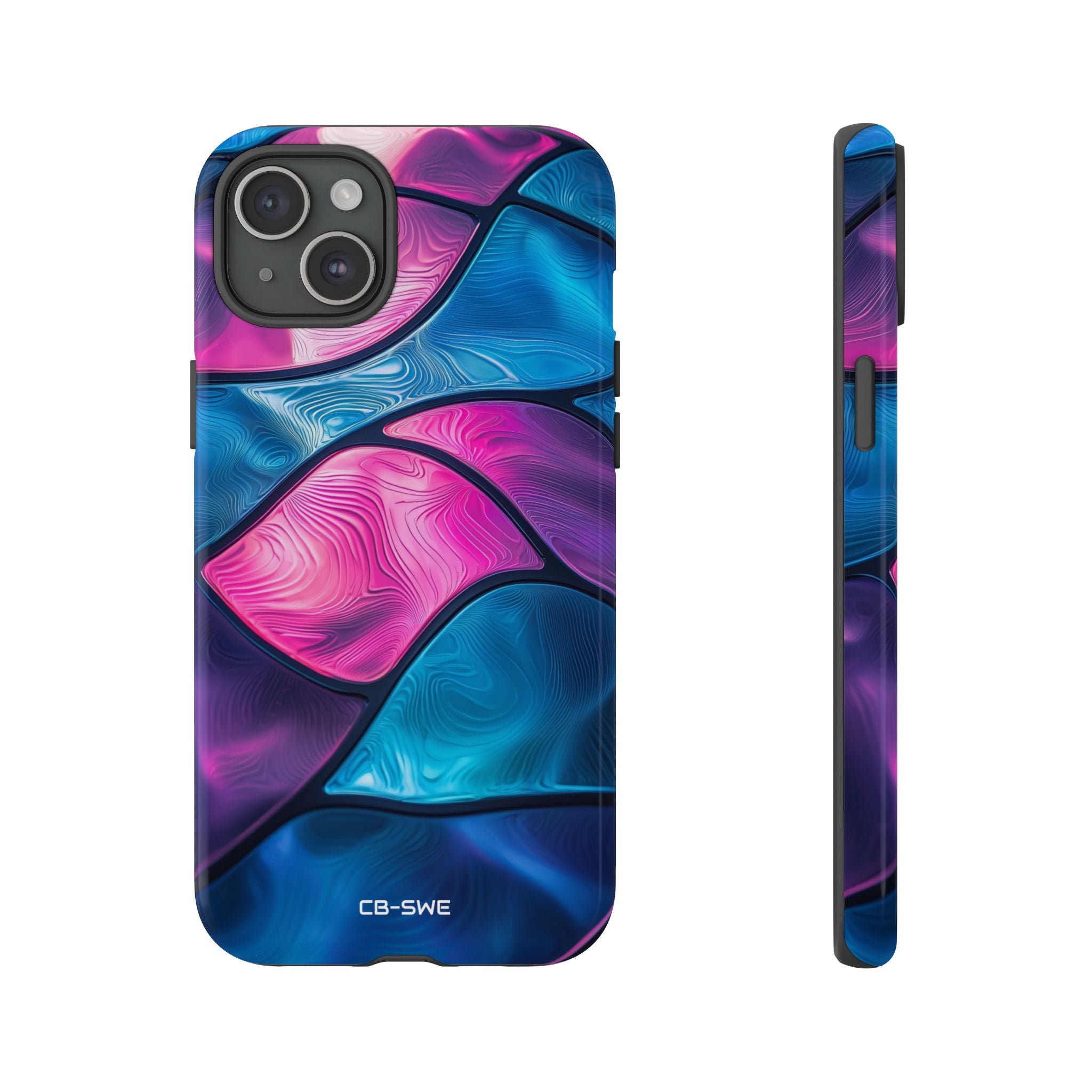 Shimmering Waves Flow - iPhone Case