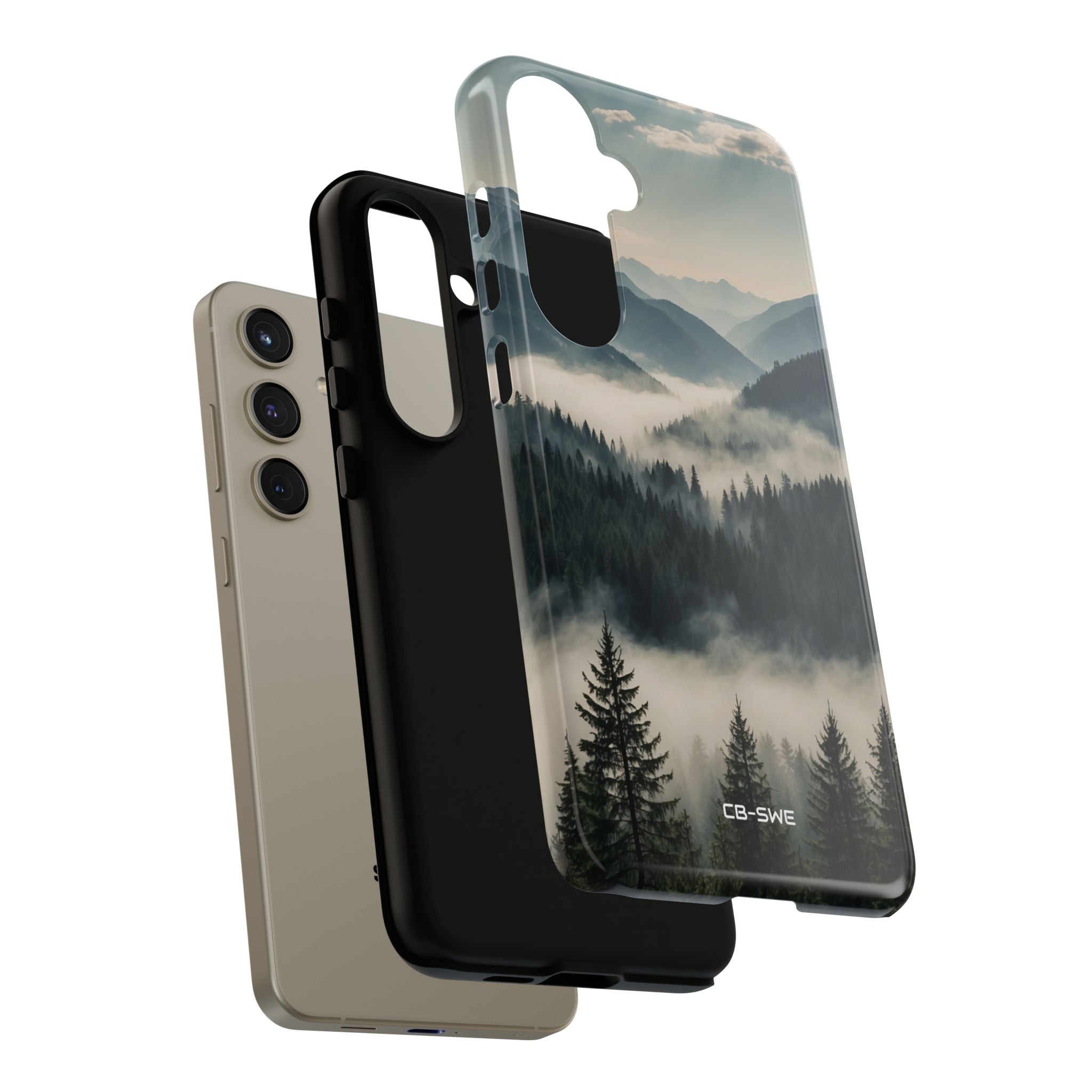 Misty Forest Embrace - Samsung Case