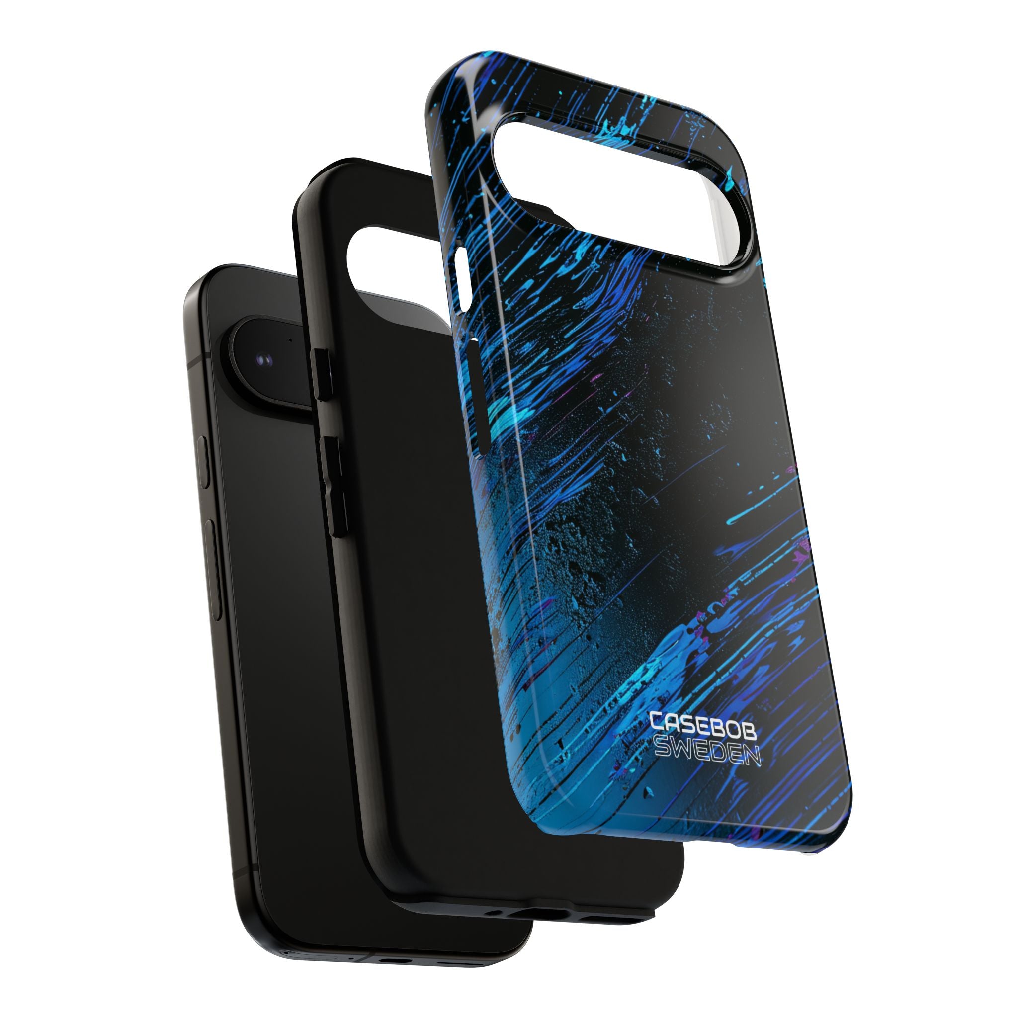Midnight Blue Currents Google Pixel 9 - Tough
