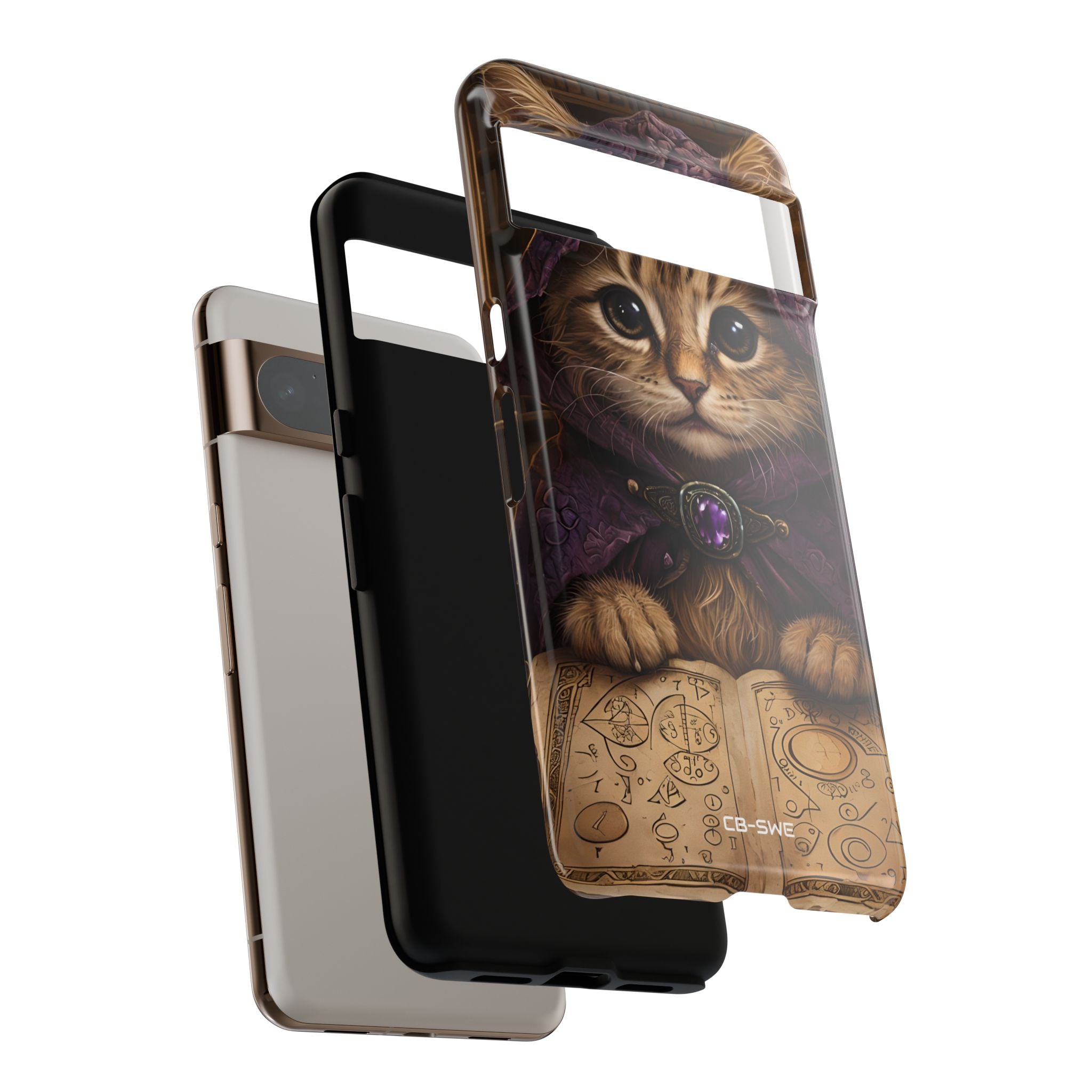 Mystical Wizard Cat - Google Pixel Case