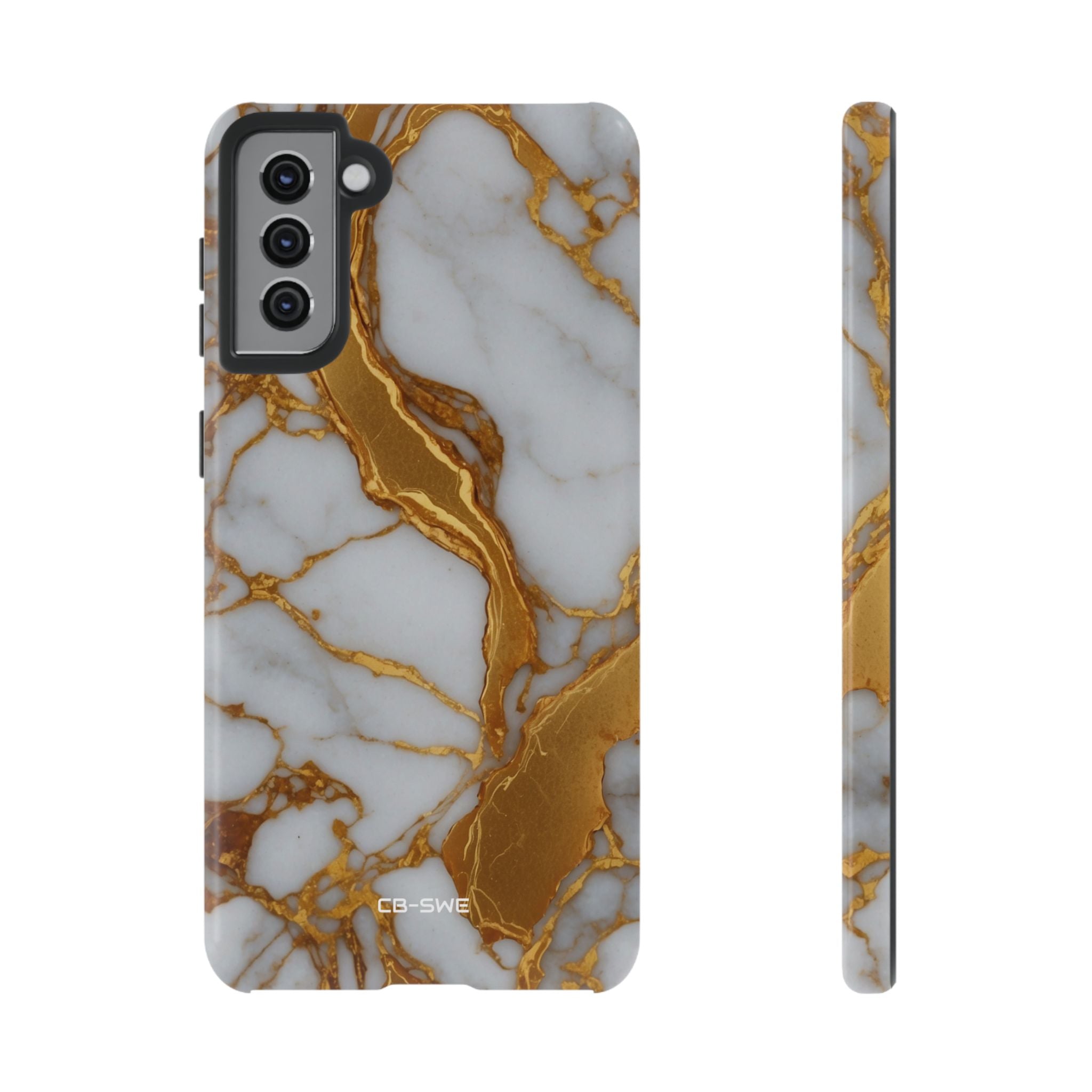 Golden Veins Flow - Samsung Case