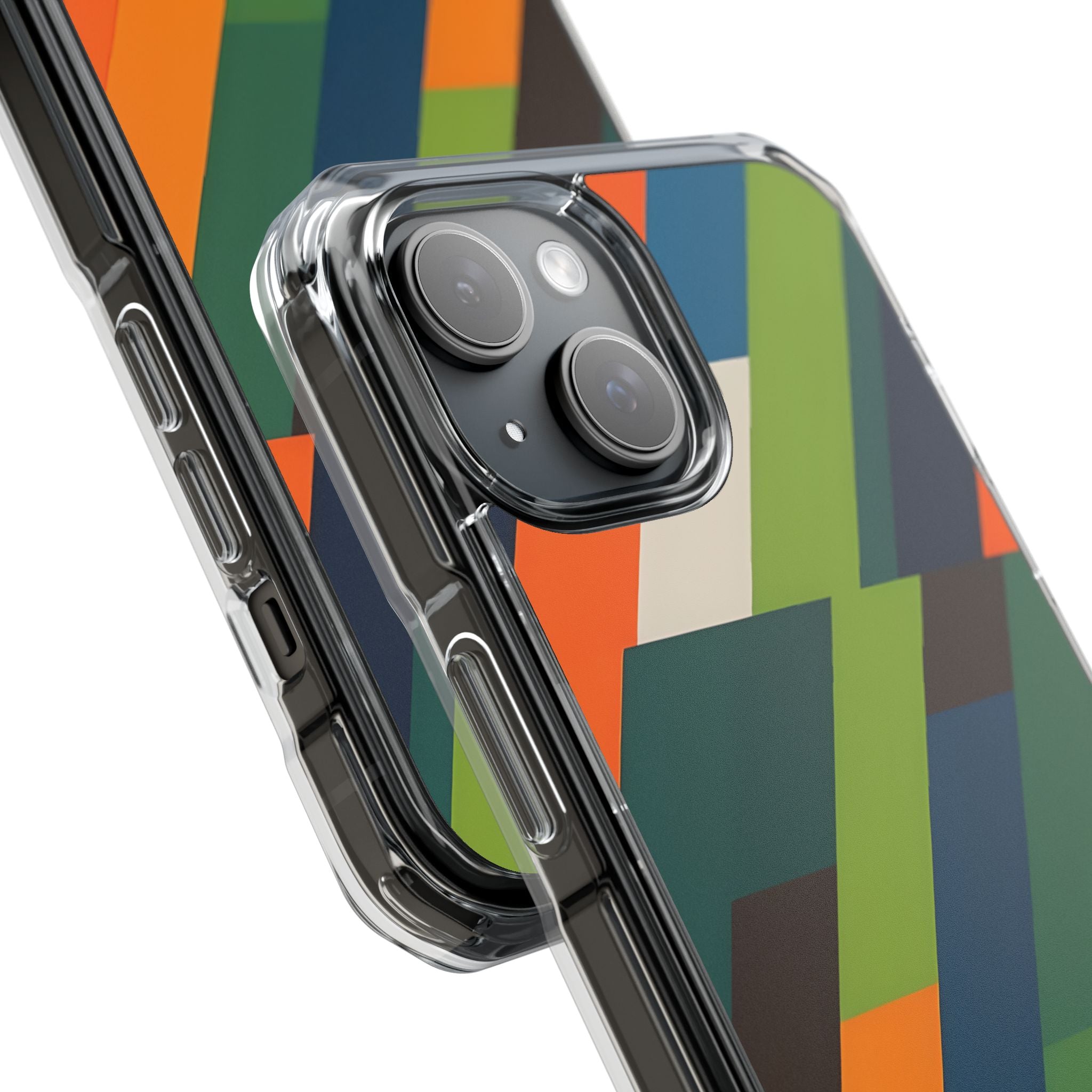 Diagonal Blaze iPhone 15 Case - Impact