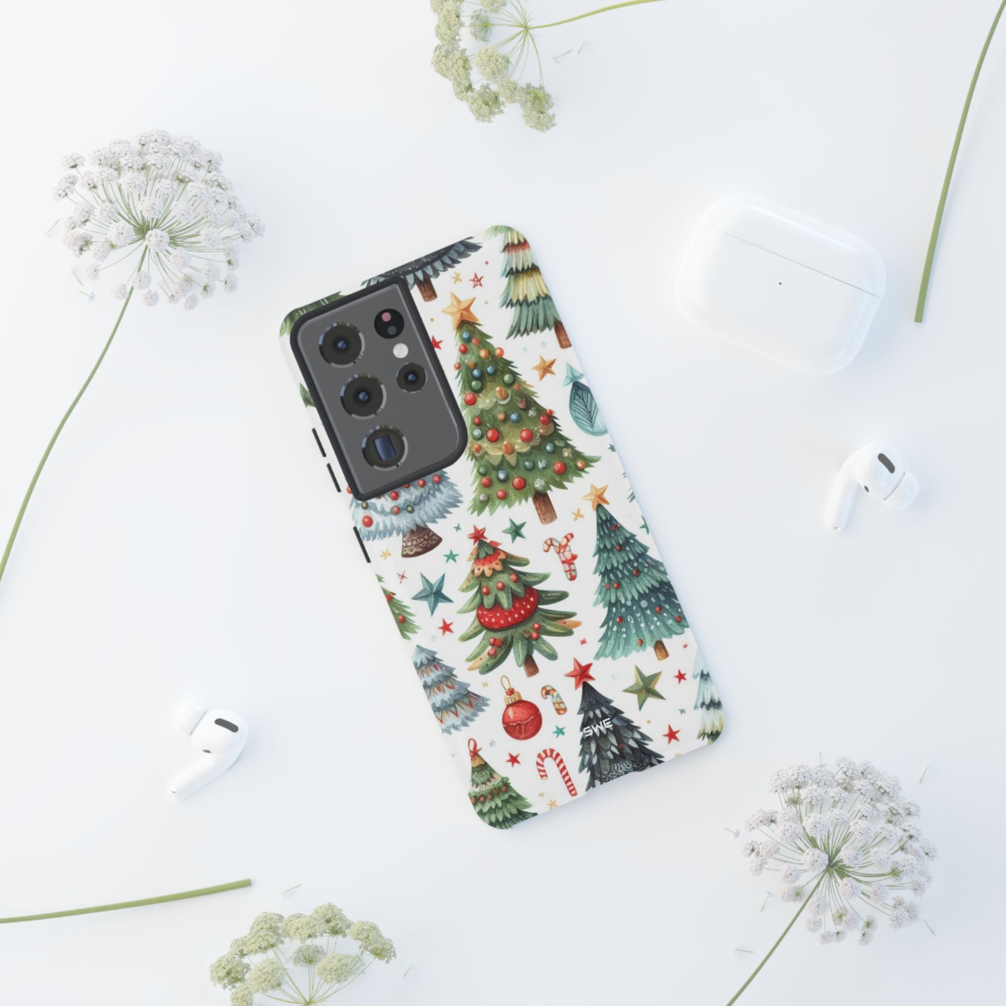 Whimsical Trees Sparkle - Samsung Case