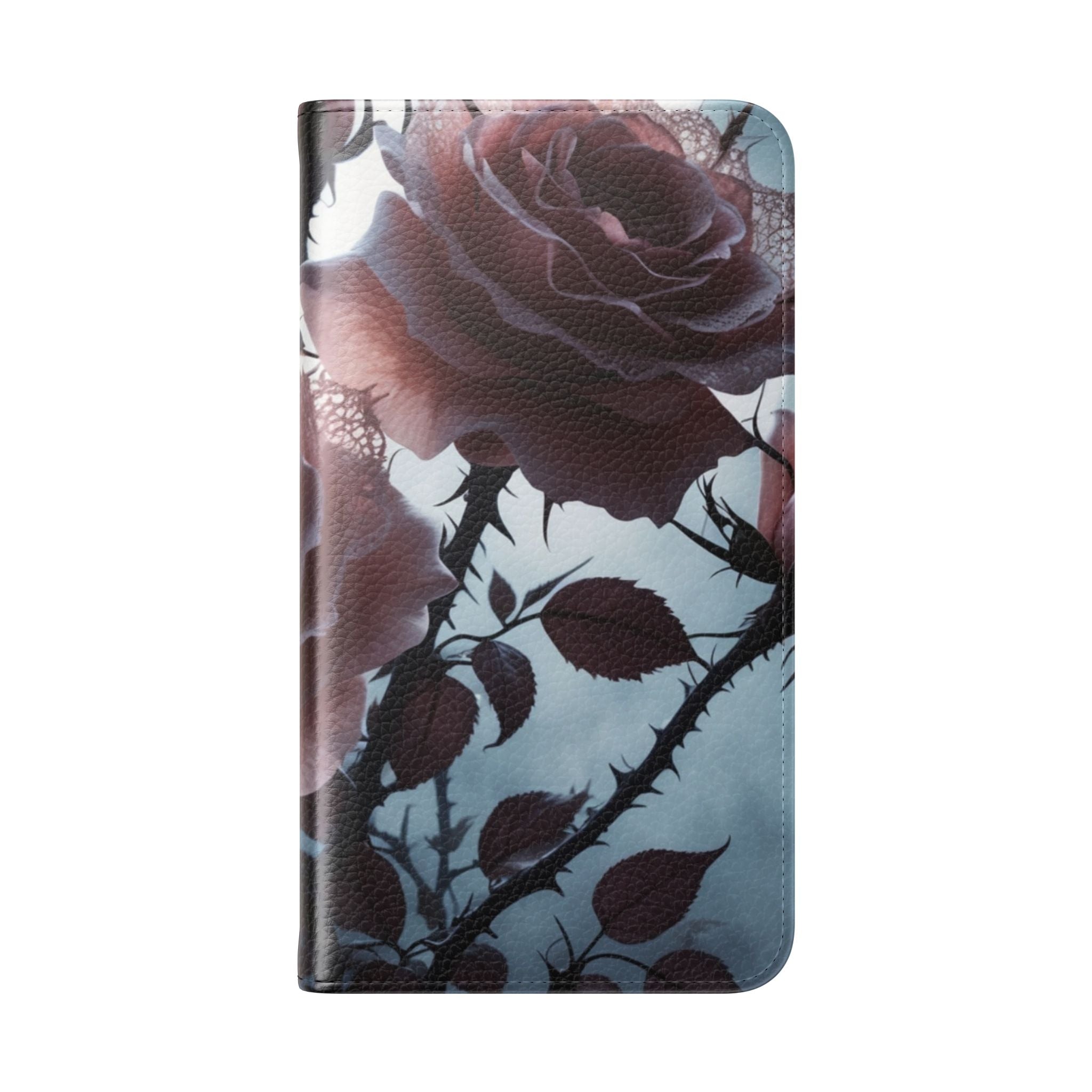 Lace Rose Moonlight - Samsung S23 Case - Wallet