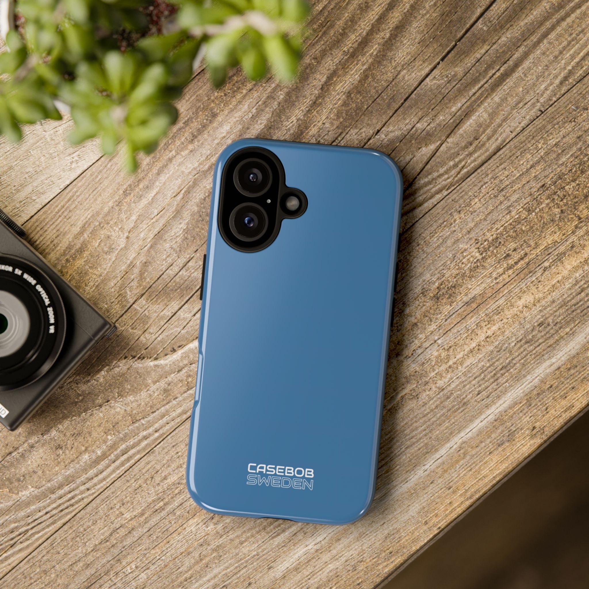 Steel Blue iPhone 16 - Tough