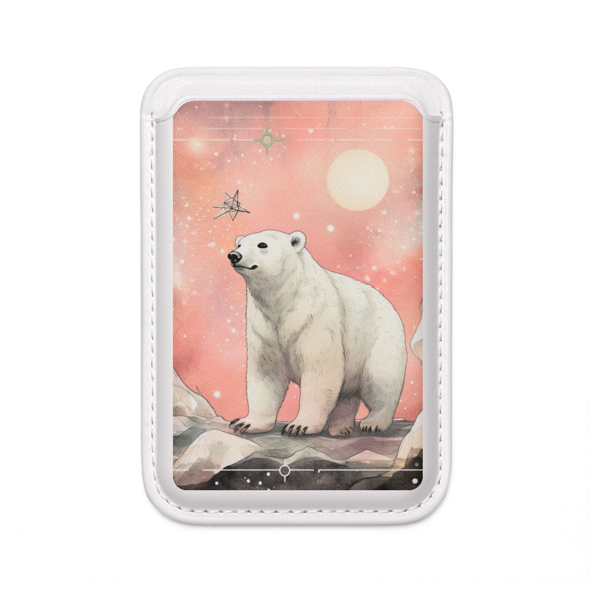 Polar Bear Nebula Wallet – MagSafe Ready