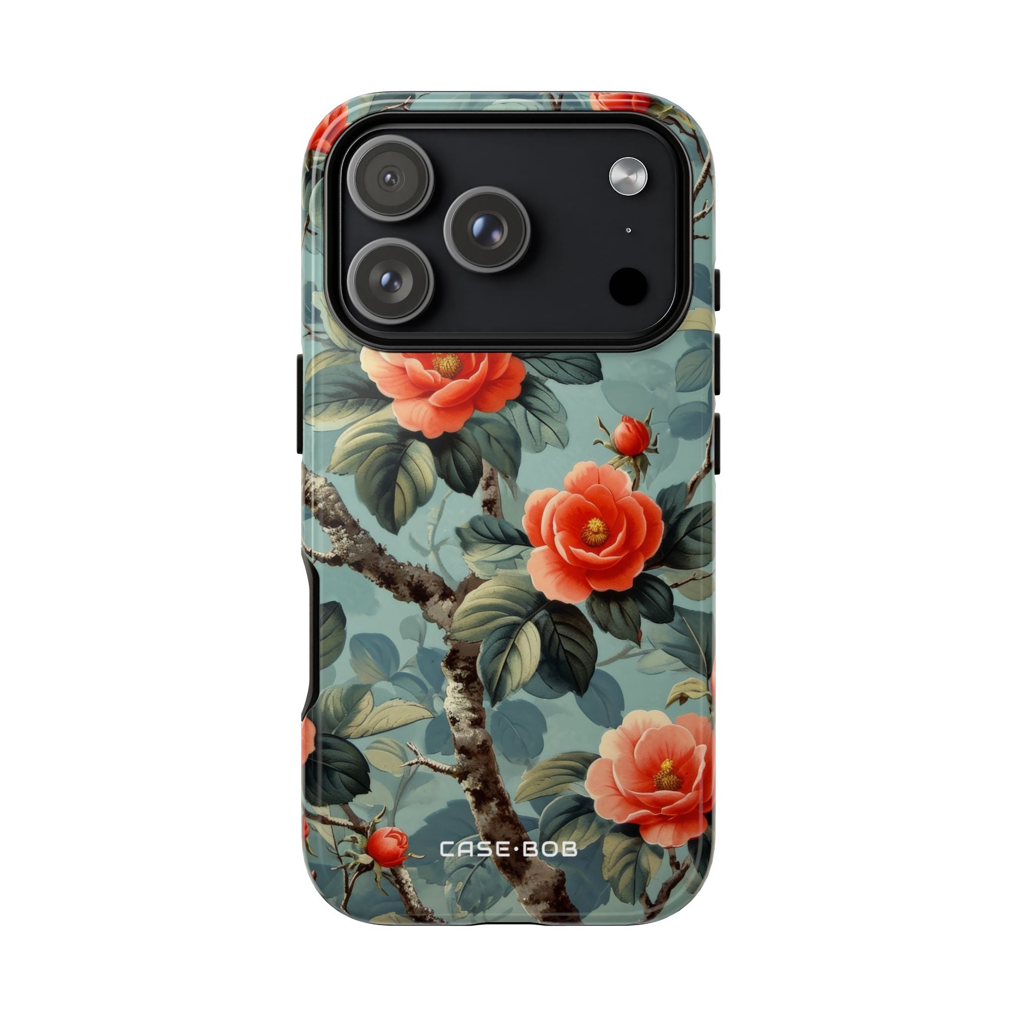 Coral Bloom iPhone 17 Pro Case - Tough