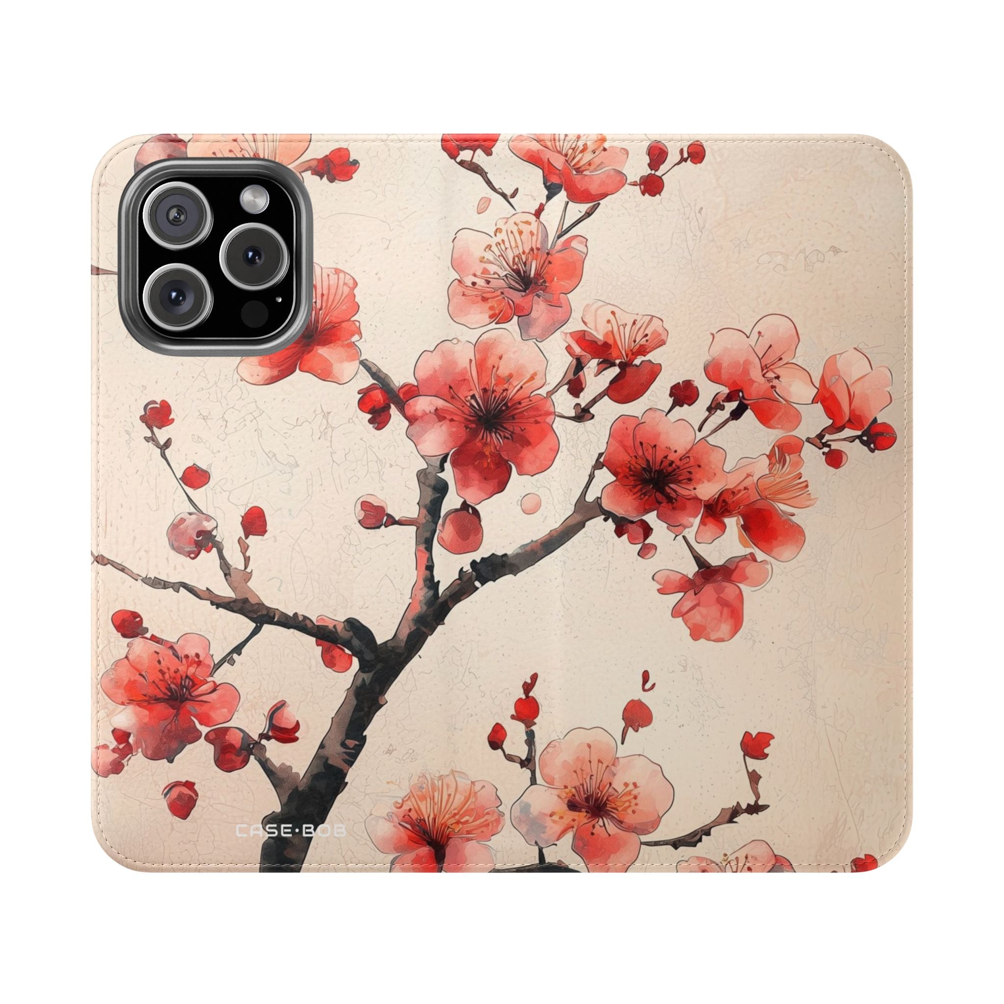 Cherry Blossom Breeze - iPhone 16 Max Case - Wallet
