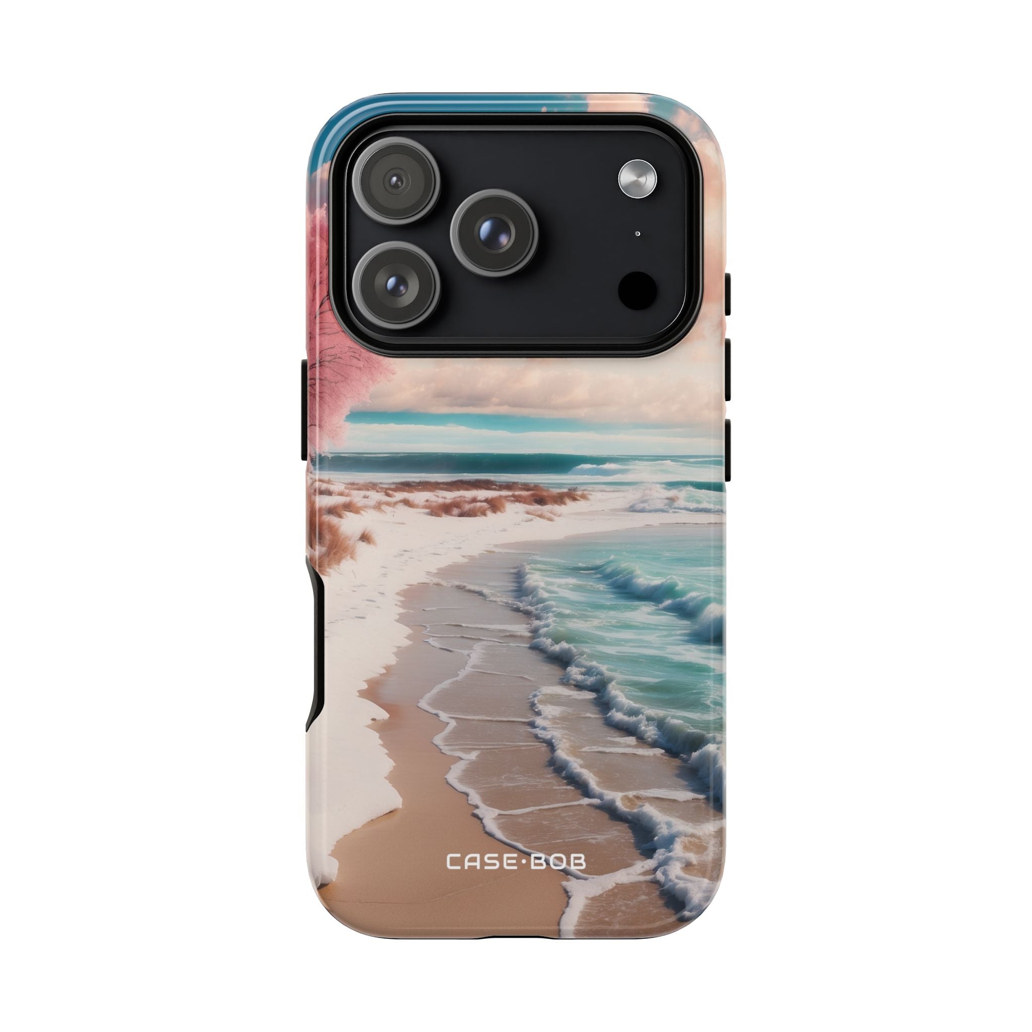 Pink Tree Breeze iPhone 17 Pro Case - Tough