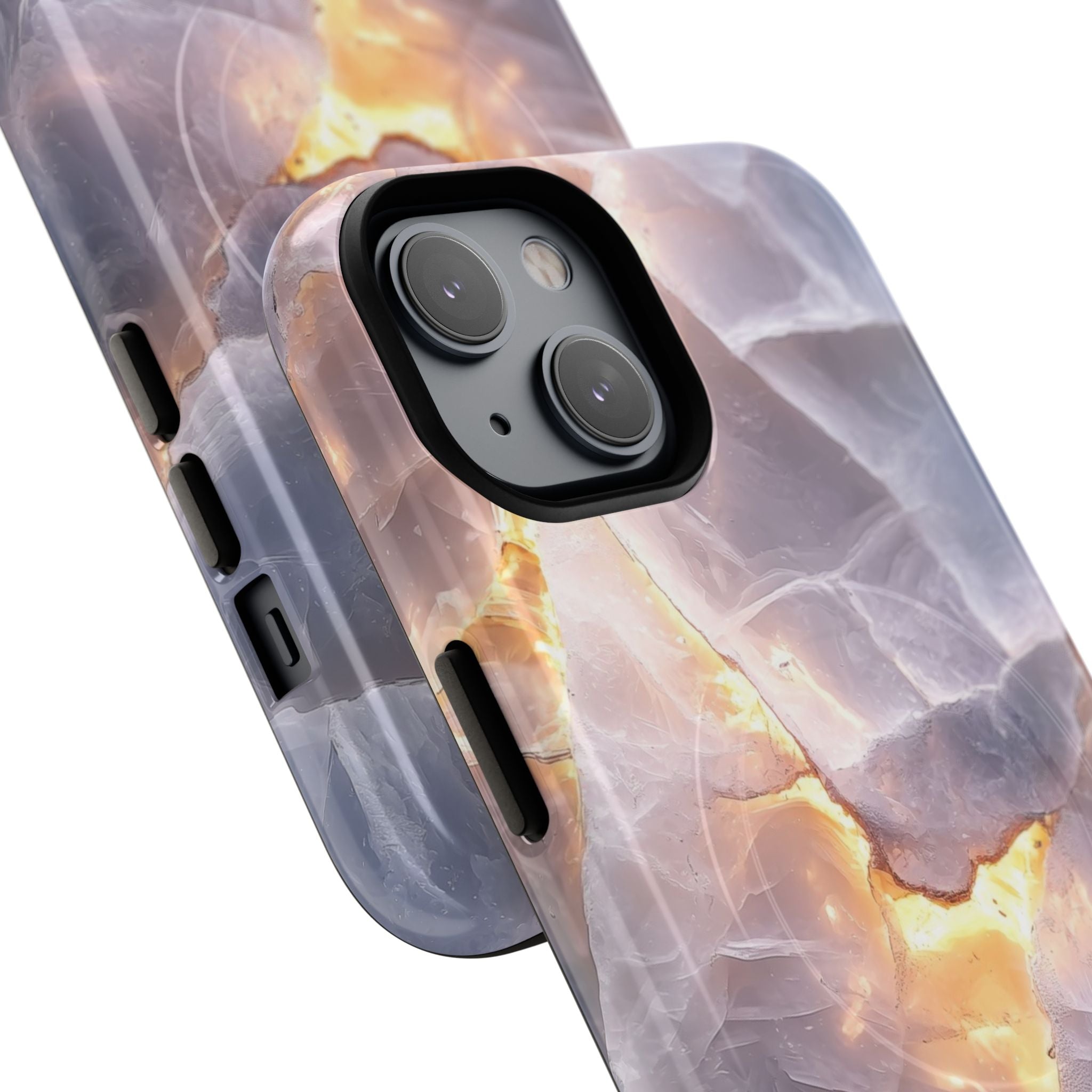 Crystal Veins iPhone 14 Case - Tough+