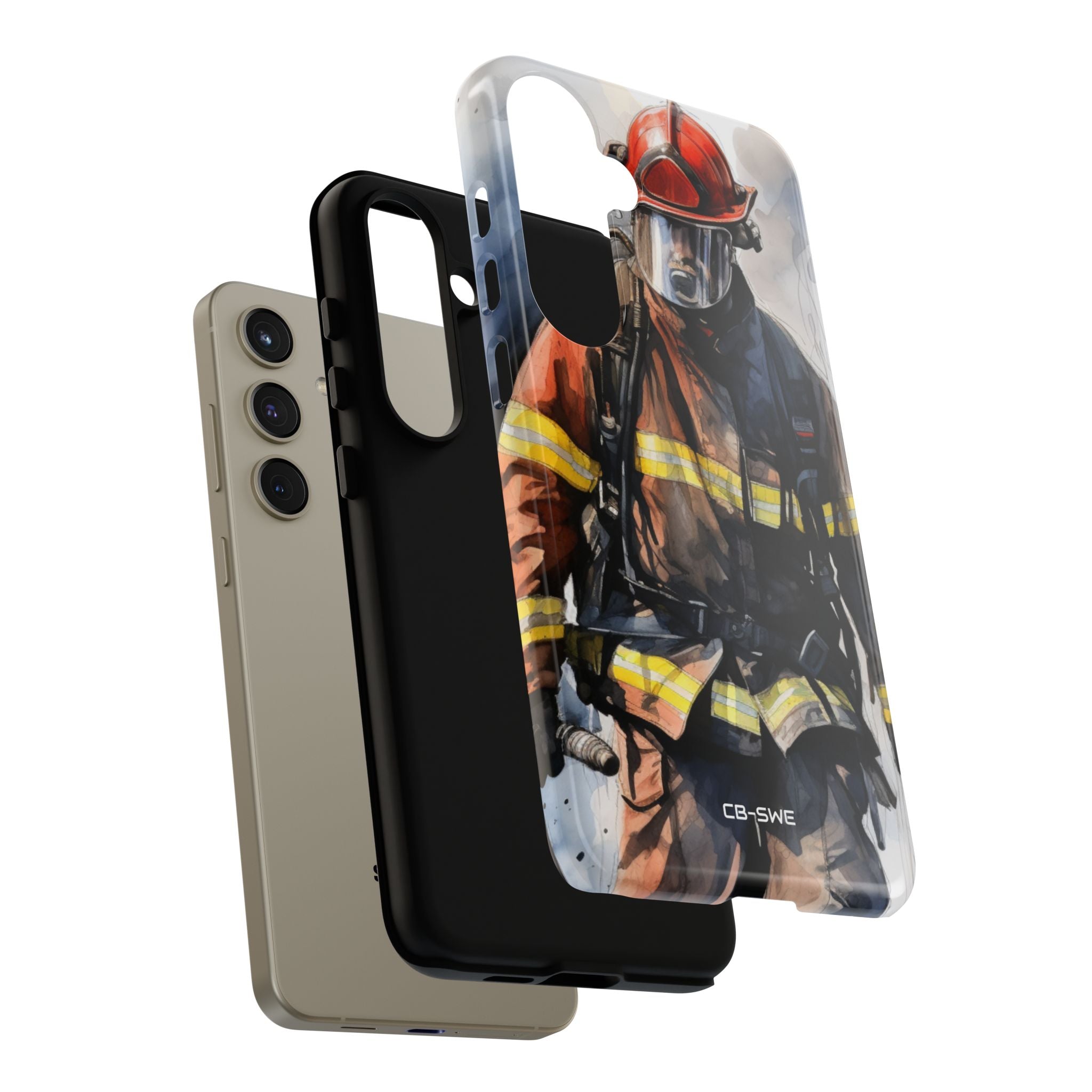 Firefighter In Motion - Samsung Case