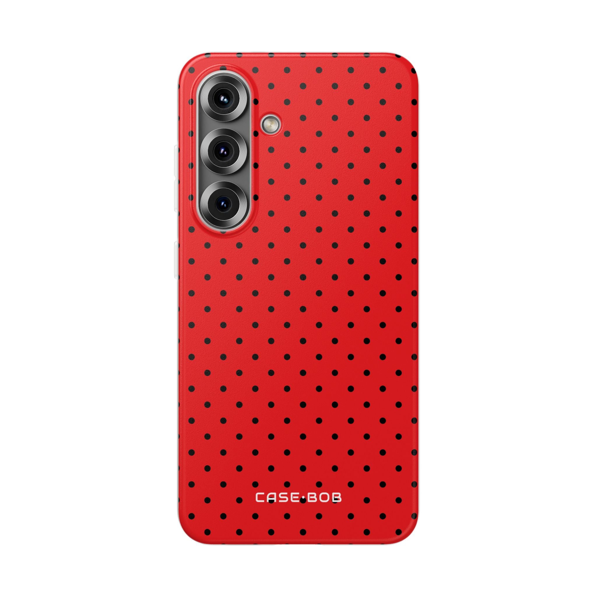 Crimson Dot Matrix Samsung S25 Plus Case - Soft