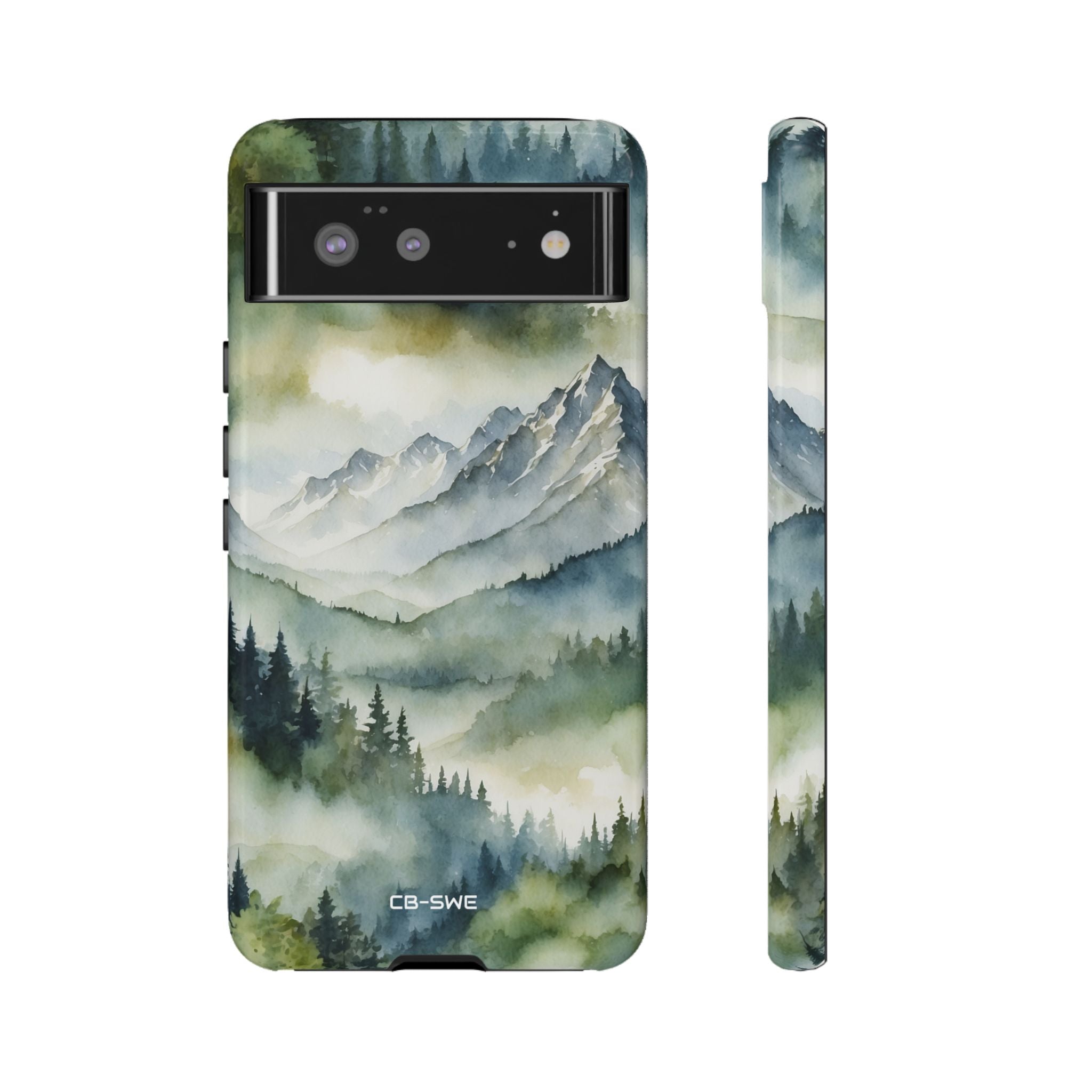 Misty Peaks Emerge - Google Pixel Case
