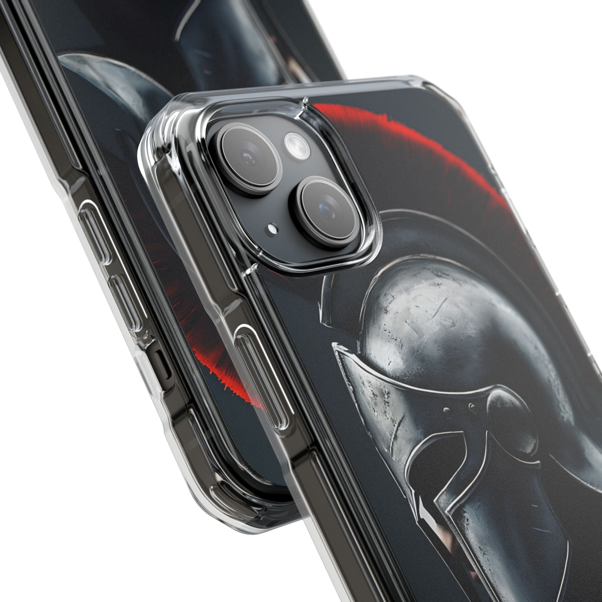 Silver Centurion iPhone 15 Plus Case - Impact