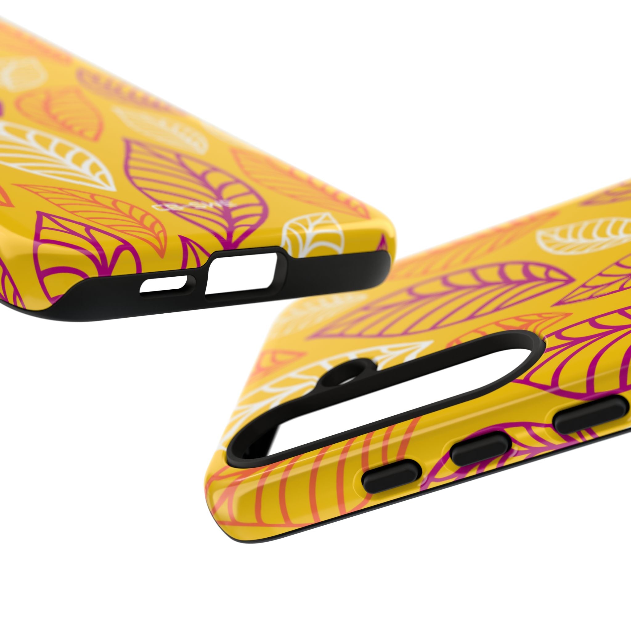 Vibrant Leaf Symphony - Samsung Case