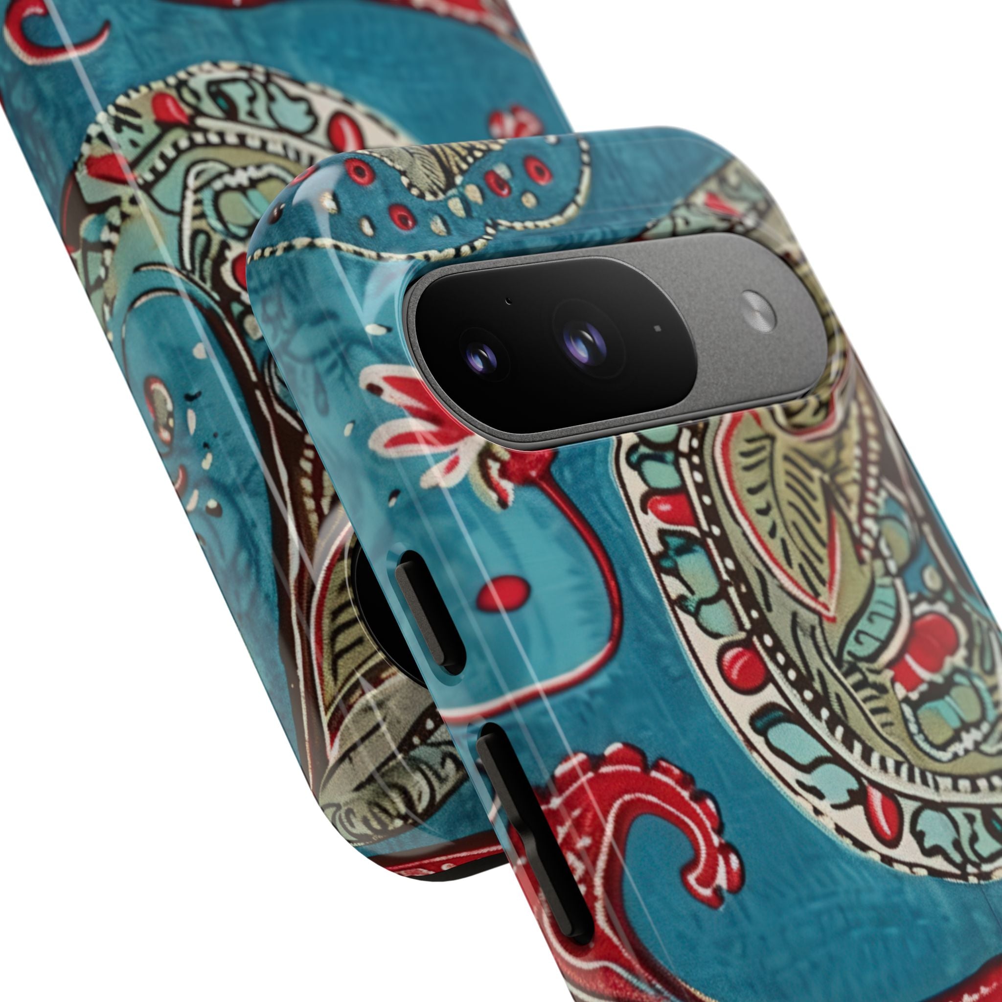 Paisley Floral Fusion Google Pixel 9 - Tough