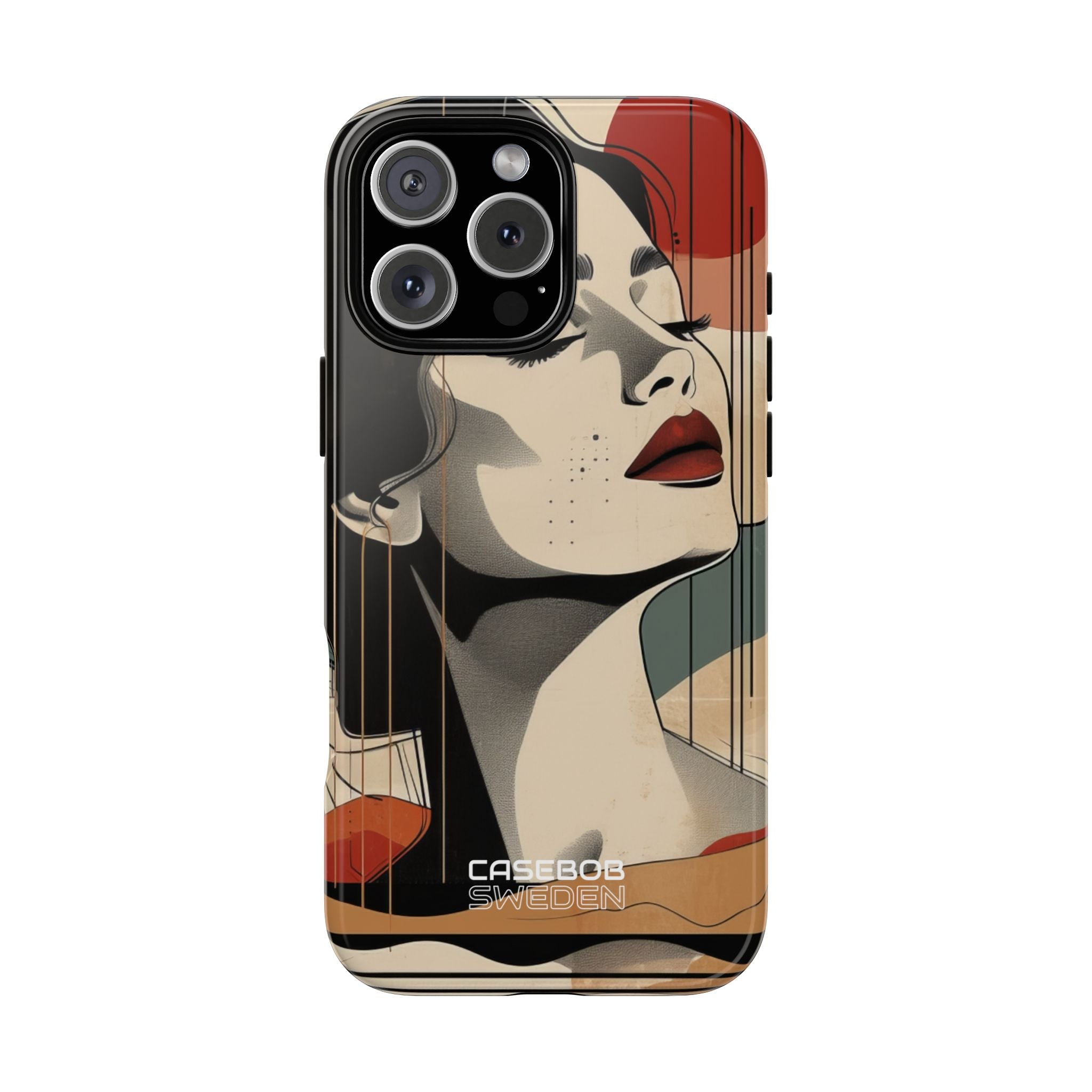 Calm Retro Muse iPhone 16 - Tough