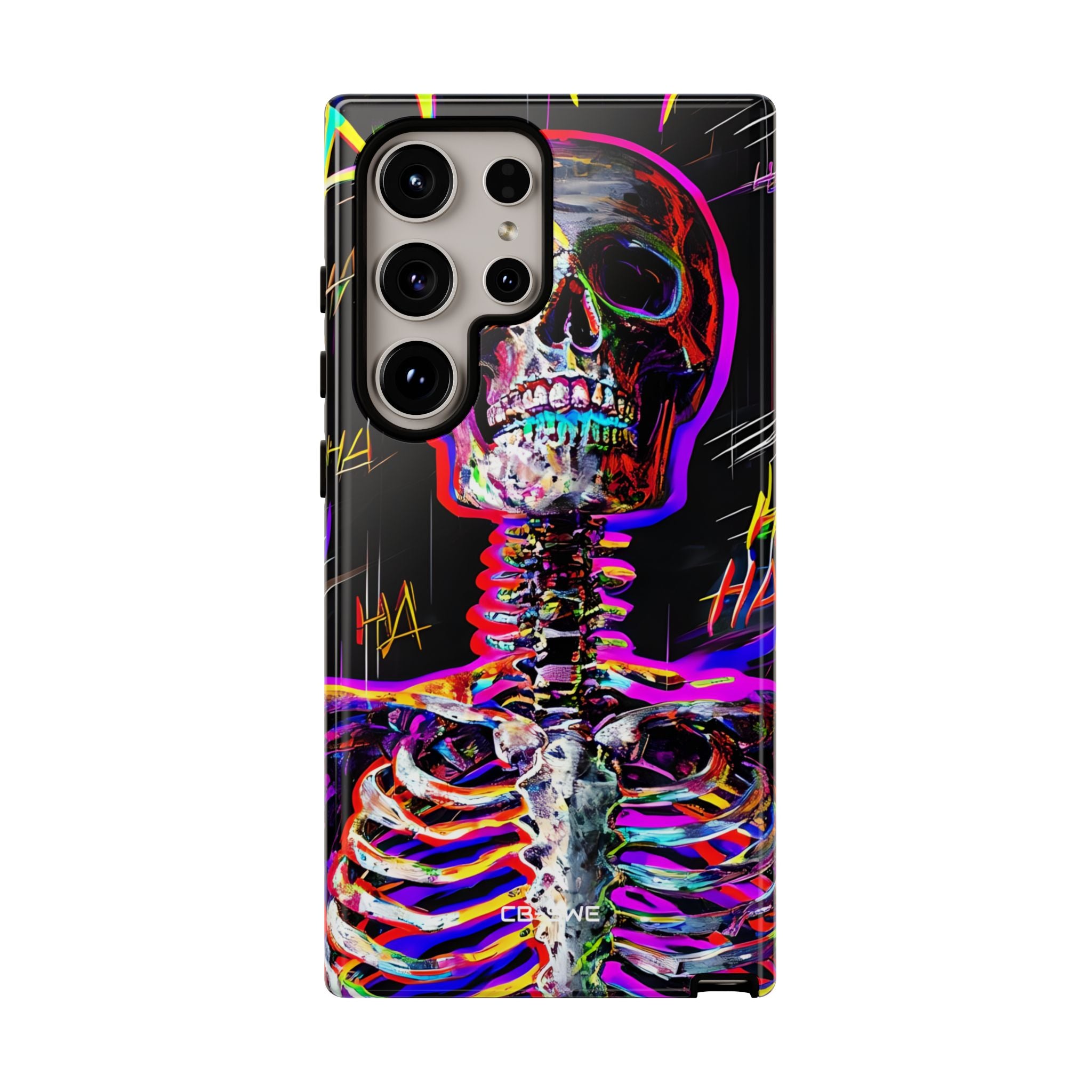 Neon Skeleton Chaos - Samsung Case