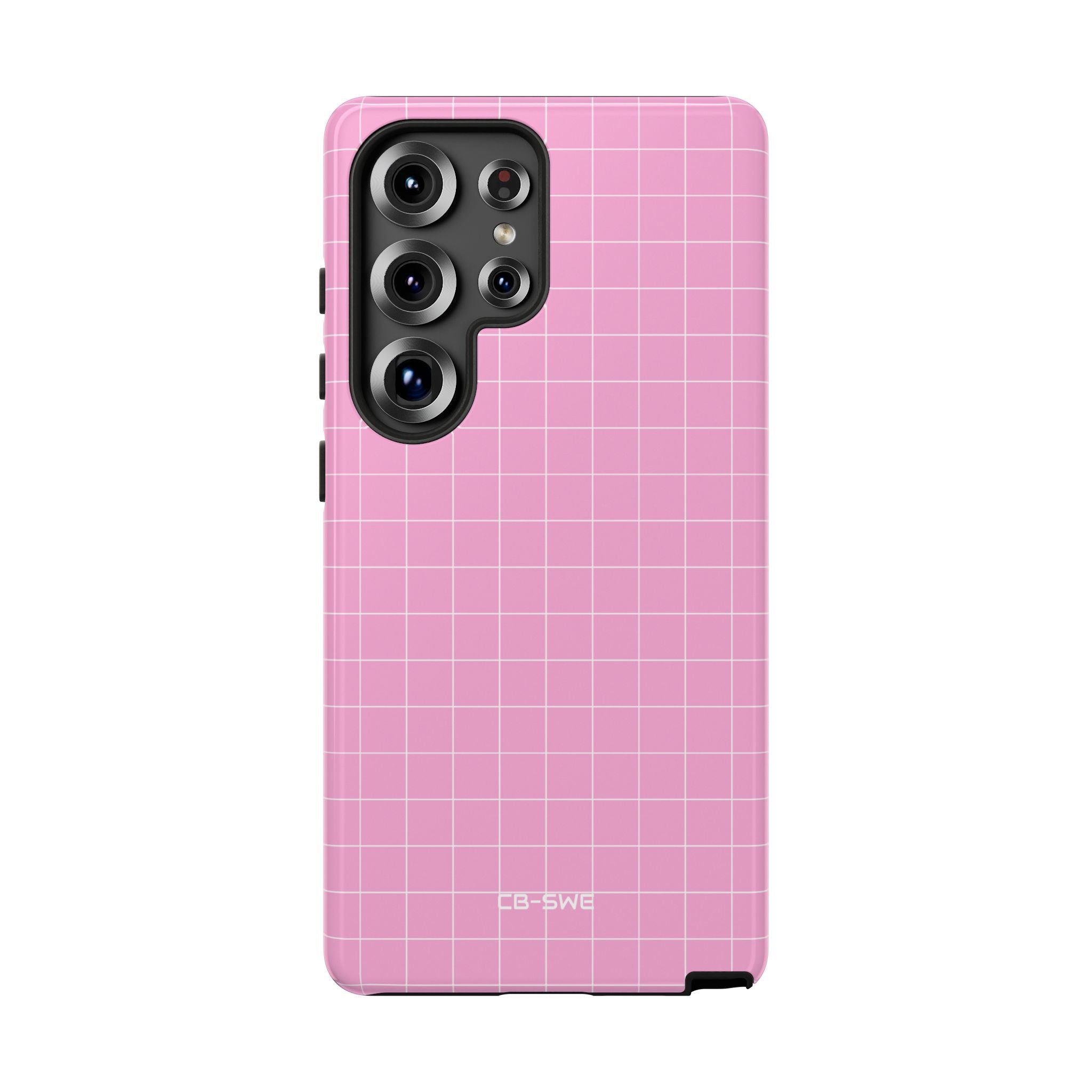 Pink Squares Align - Samsung Case