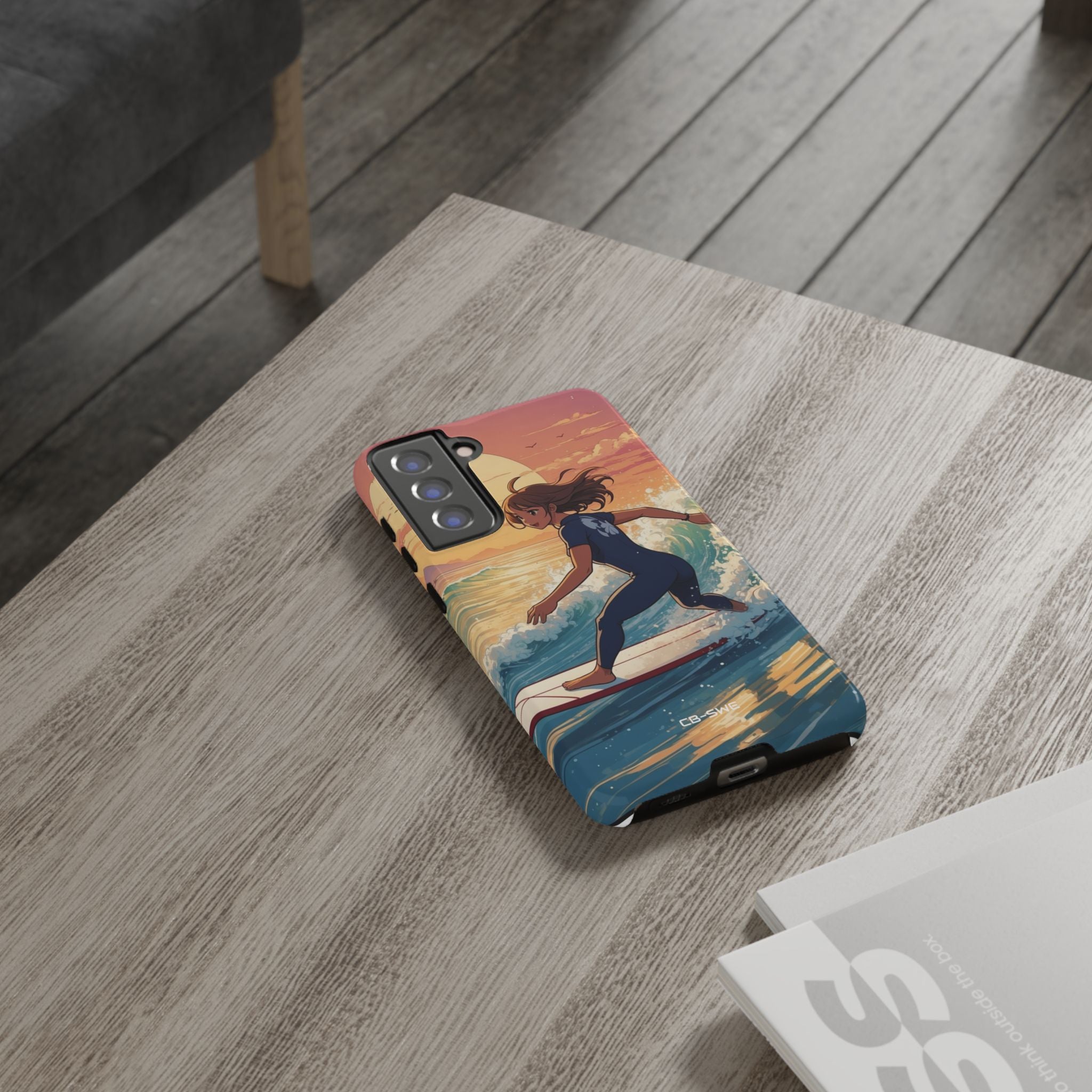 Surfing Into Sunset - Samsung Case