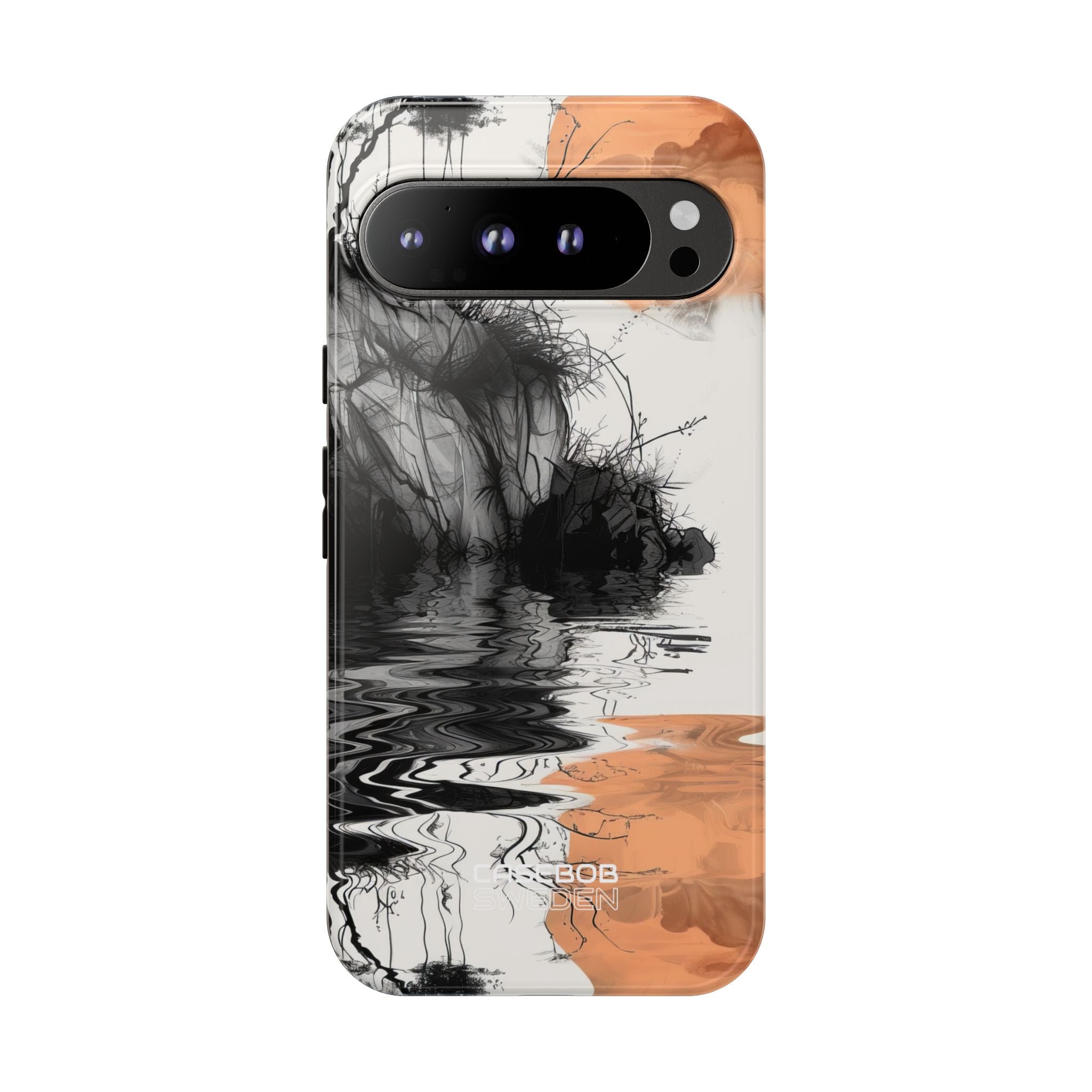 Riflesso della Luna Arancione Google Pixel 9 - Tough
