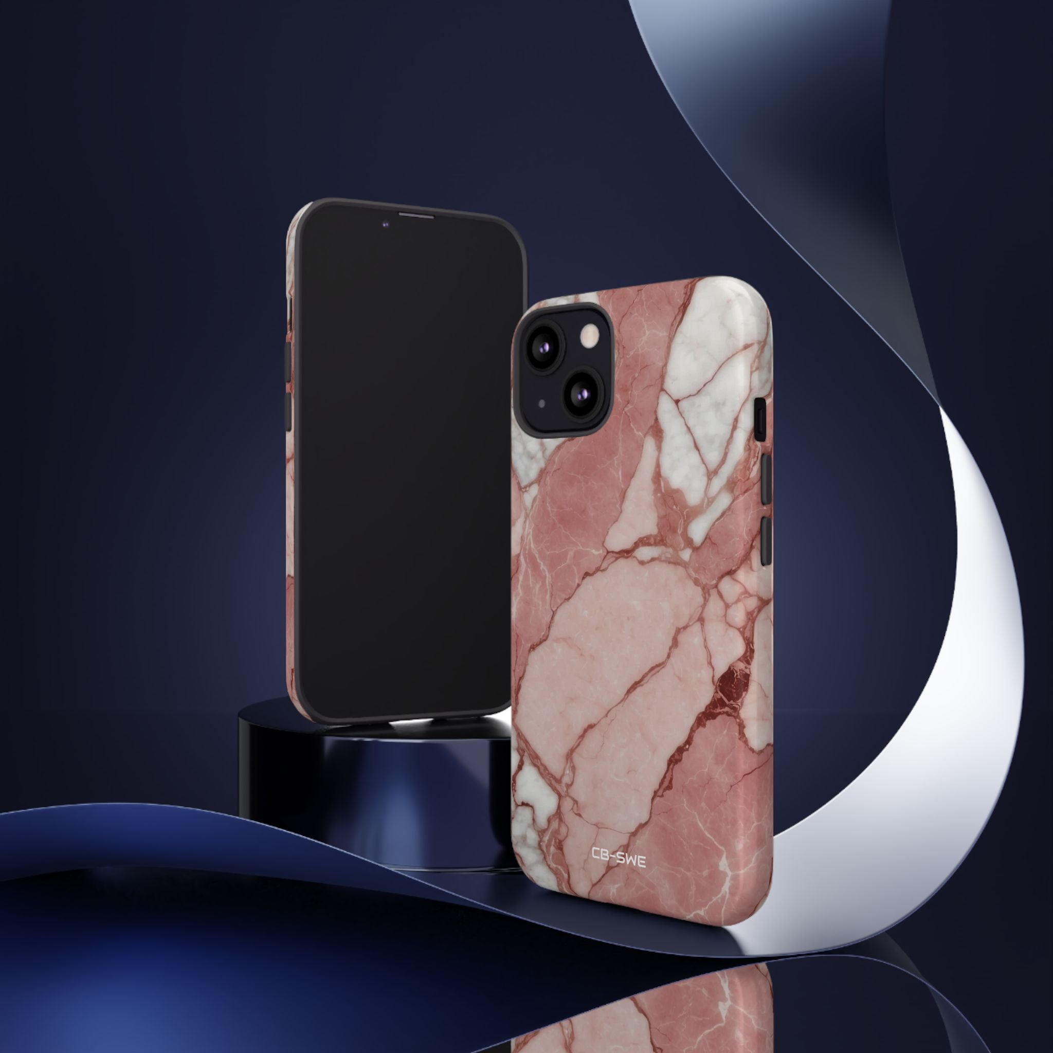 Soft Waves Flowing - iPhone Case