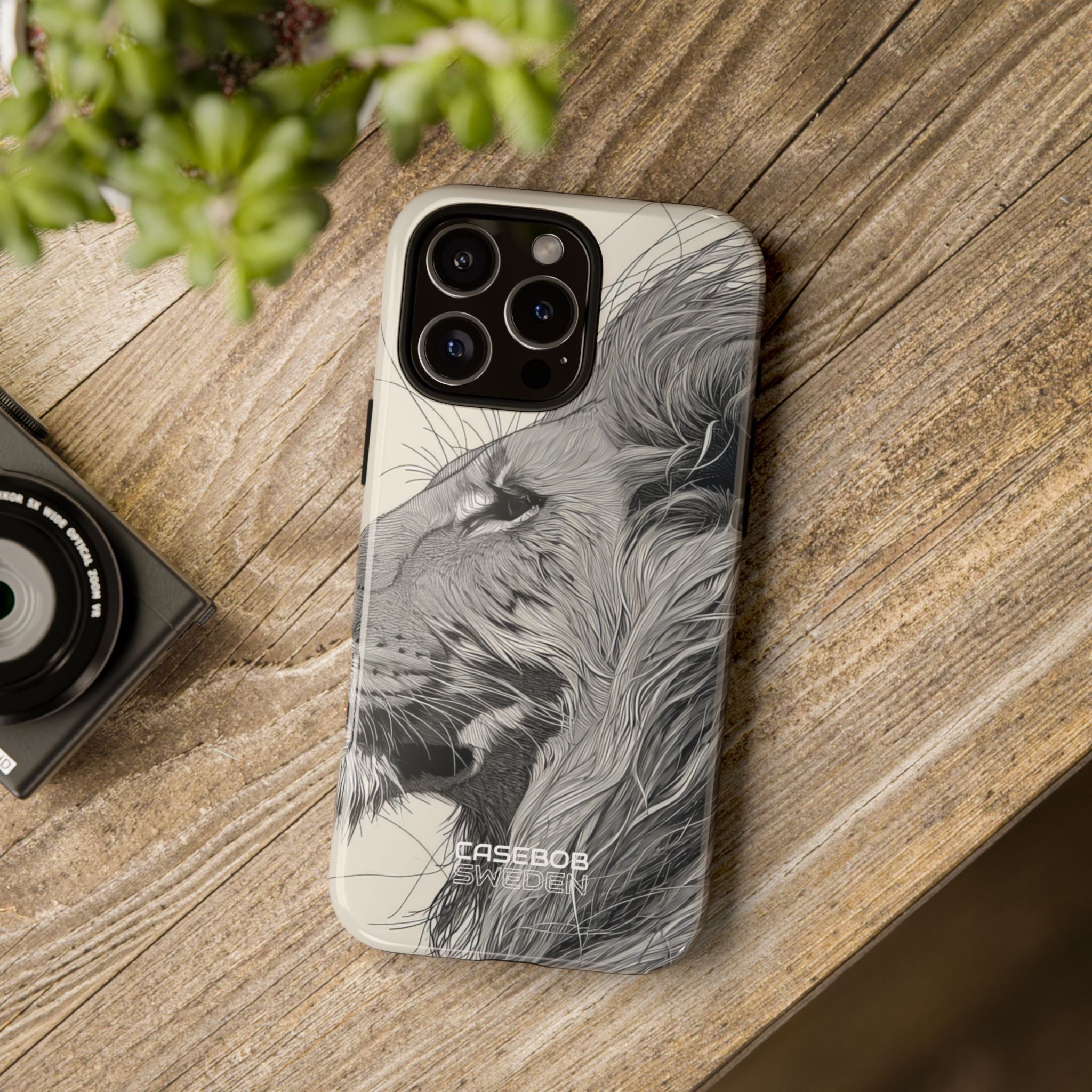 Profilo Leone Maestoso iPhone 16 - Tough