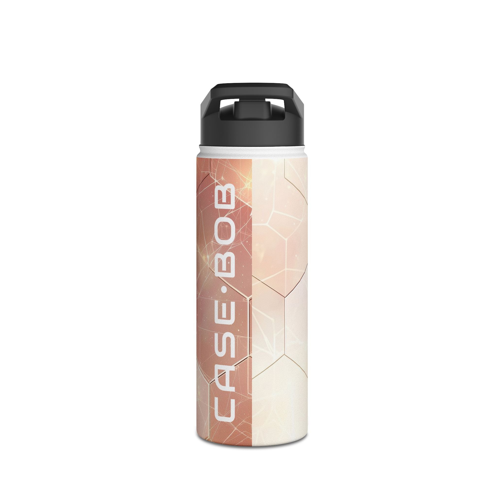Hexagon Glow - Stainless Steel Water Bottle