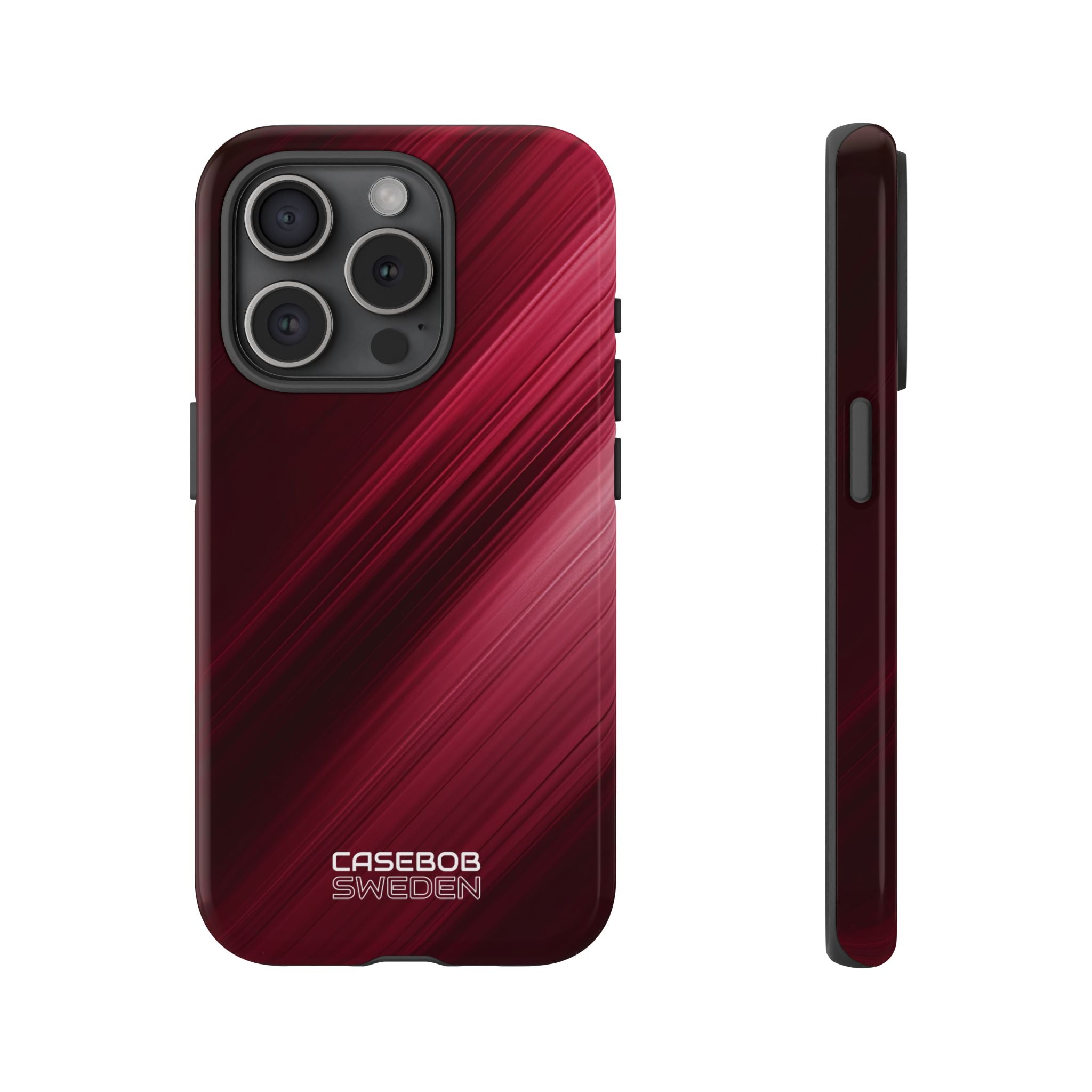 Crimson Drift Motion iPhone 15 - Tough
