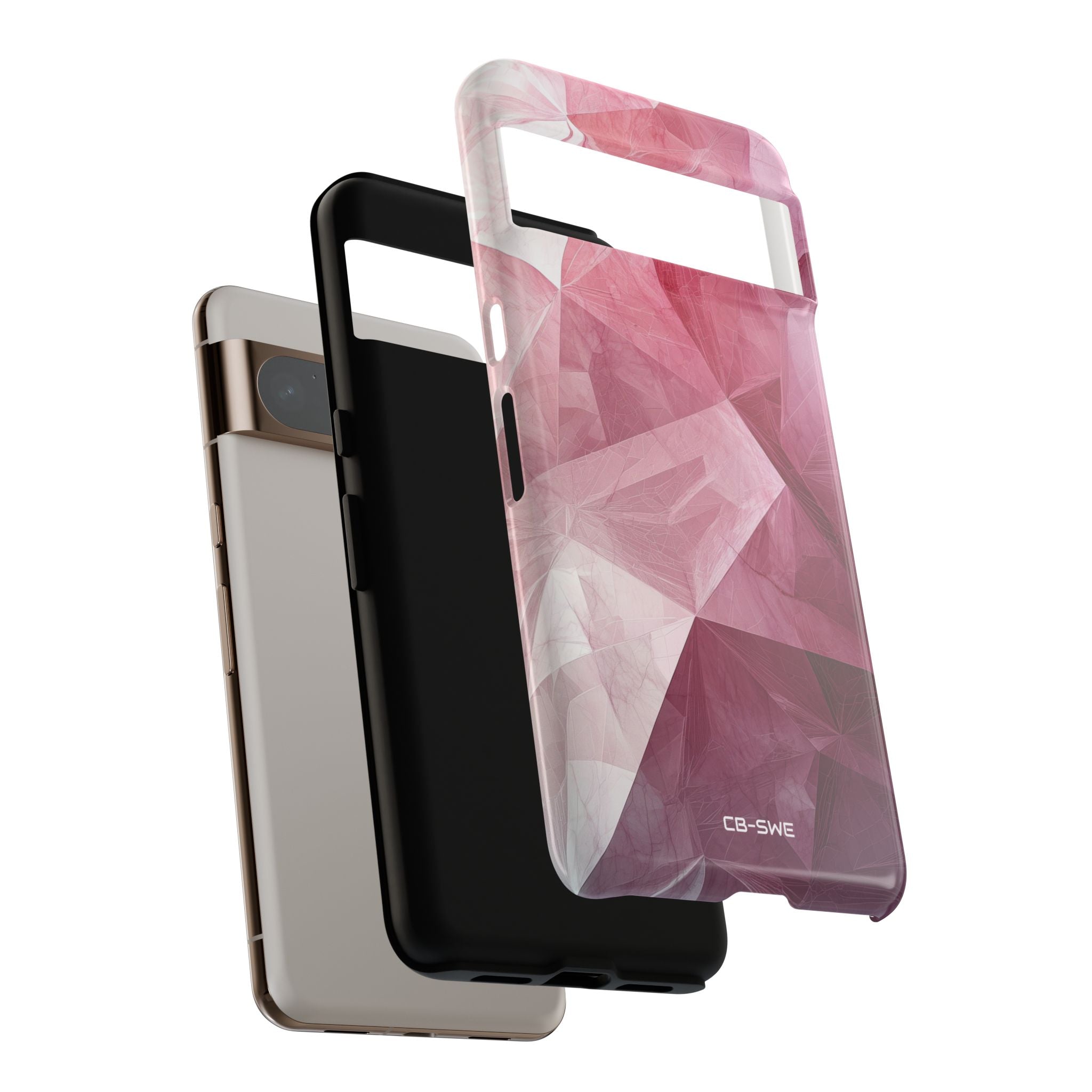 Crystal Shapes Emerge - Google Pixel Case