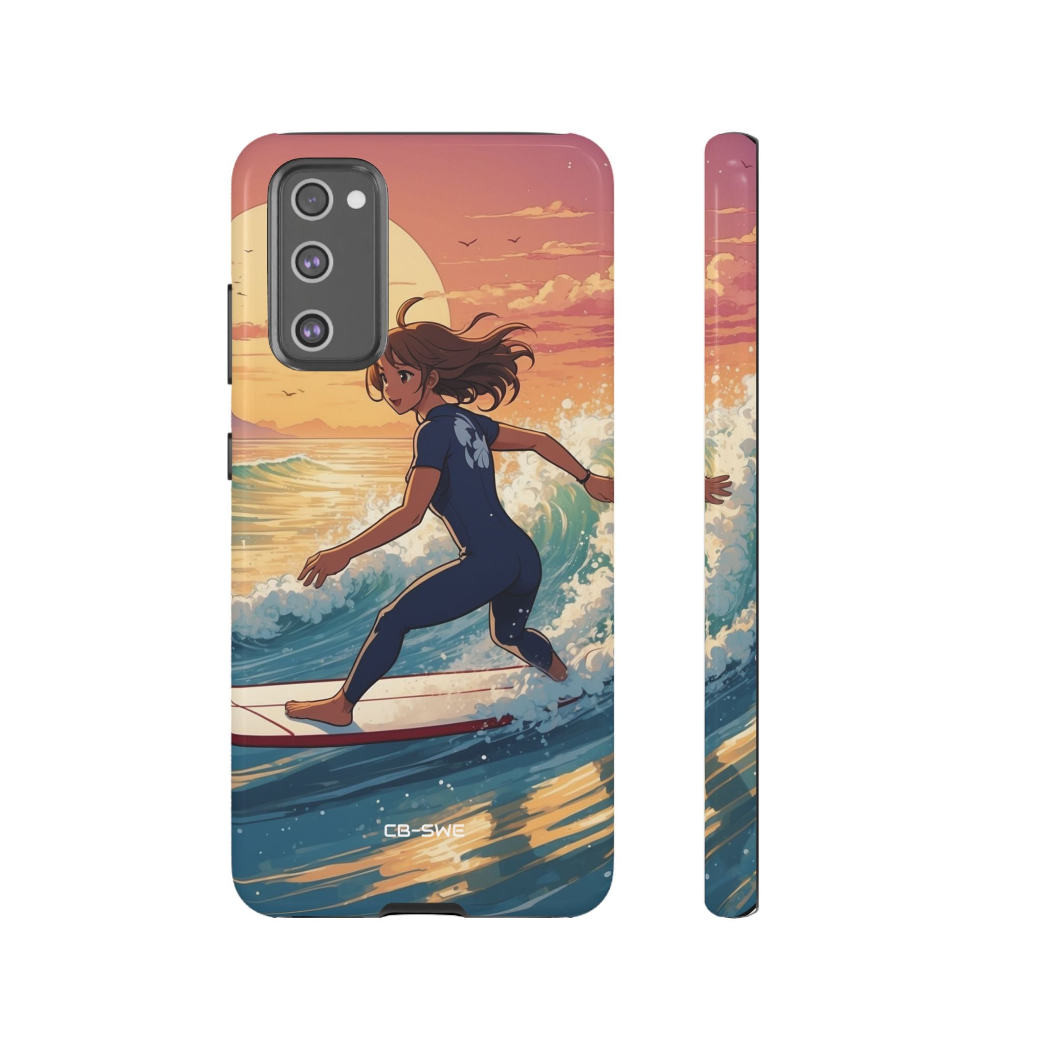 Surfing Into Sunset - Samsung Case
