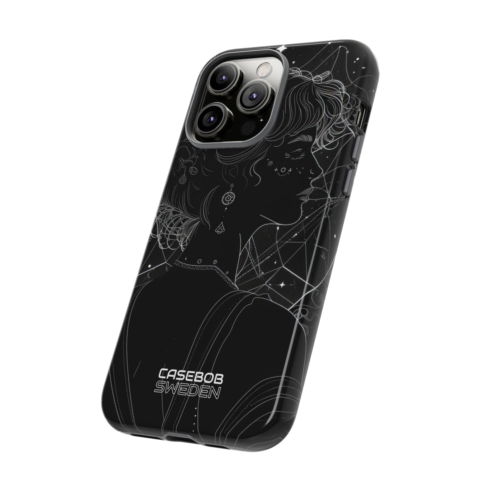 Celestial Bloom Silhouette iPhone 14 - Tough
