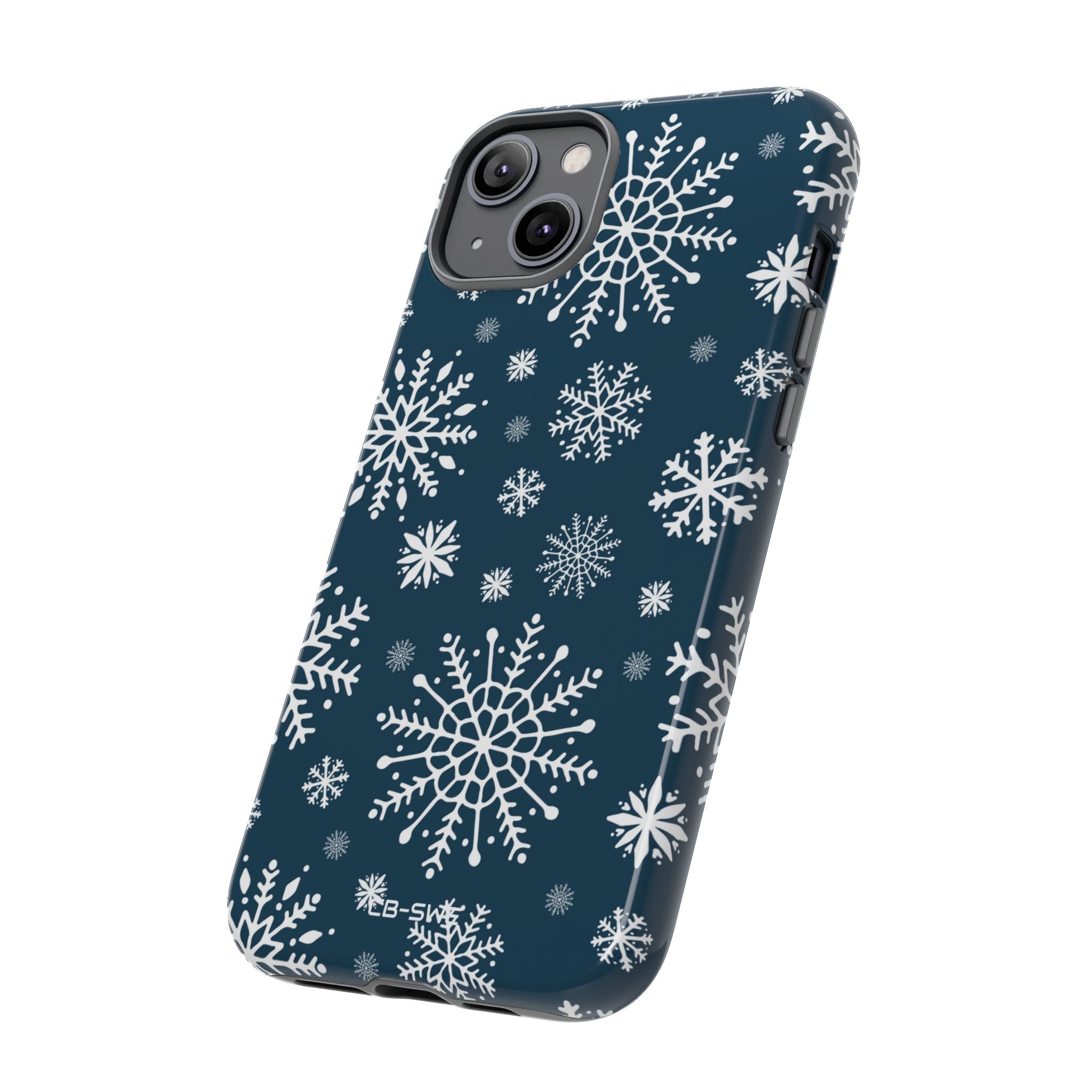 Snowflakes Dance Gracefully - iPhone Case