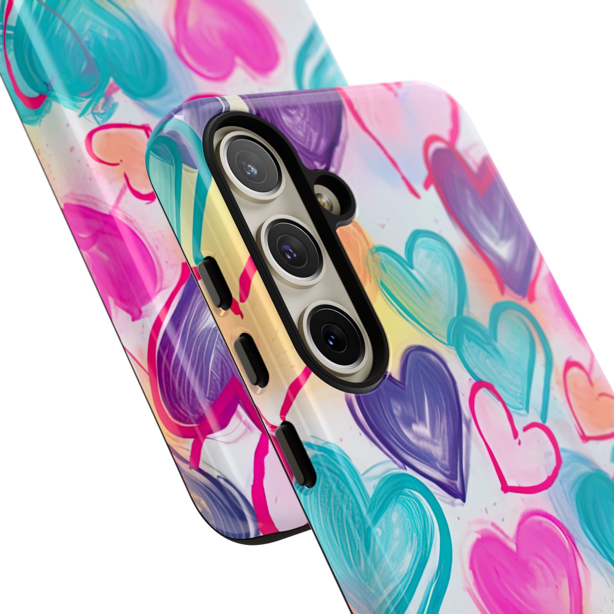 Hearts Dance Playfully - Samsung Case