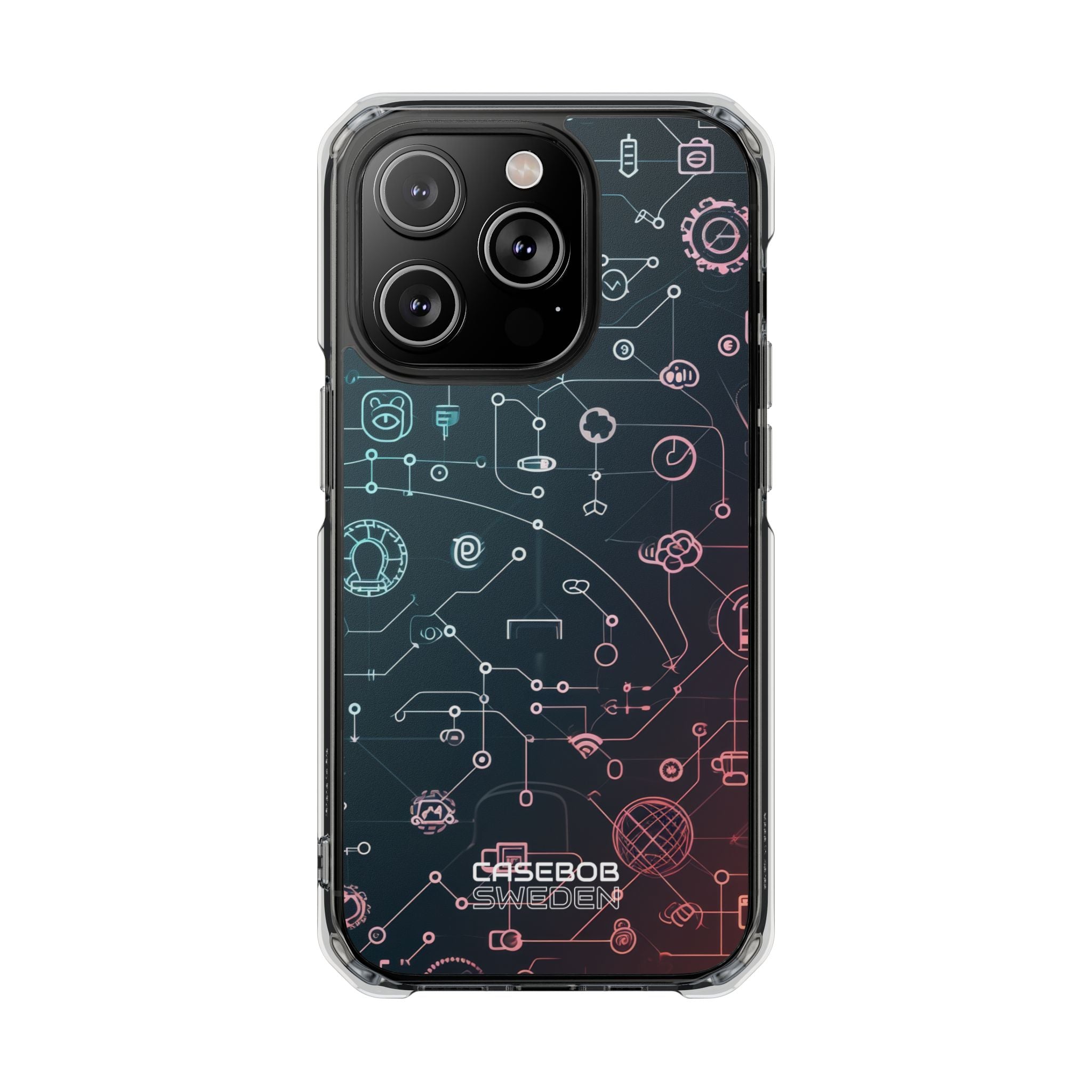 Digital Circuit Flow iPhone 14 - Impact Clear+