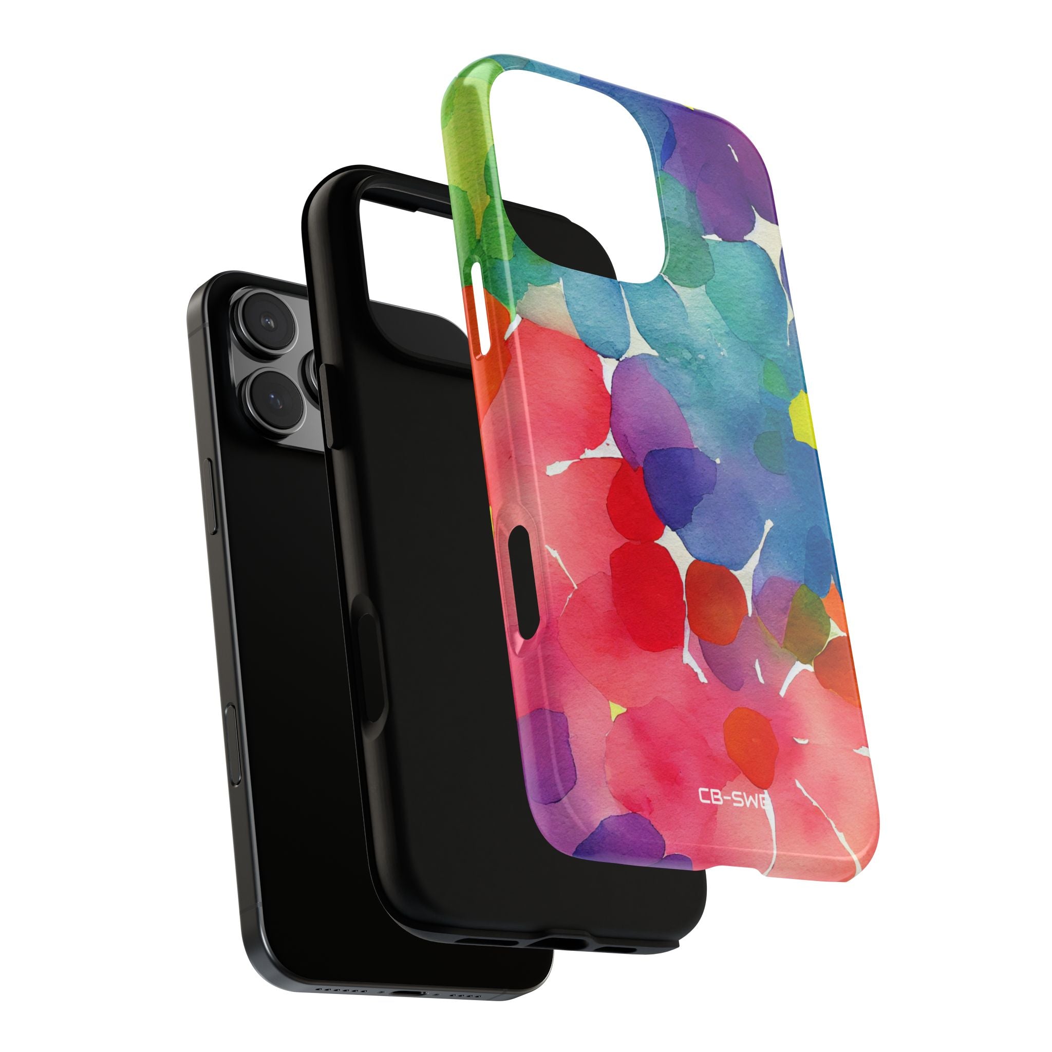 Fluid Color Petals - iPhone Case