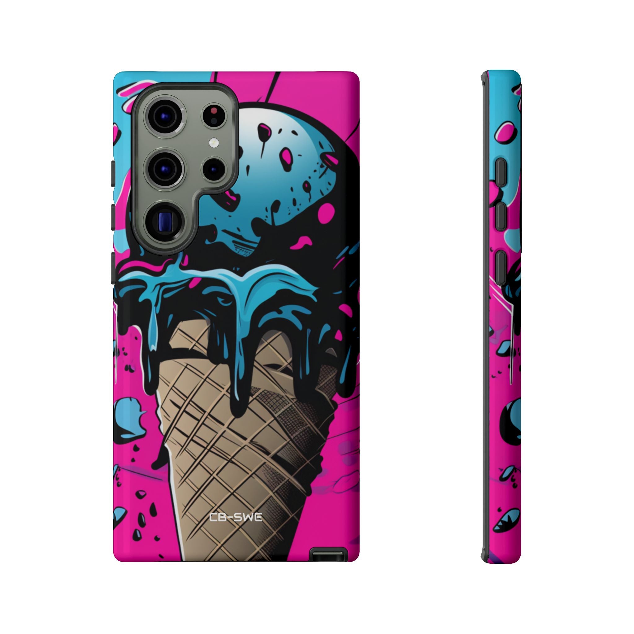 Vibrant Ice Cream Splash - Samsung Case