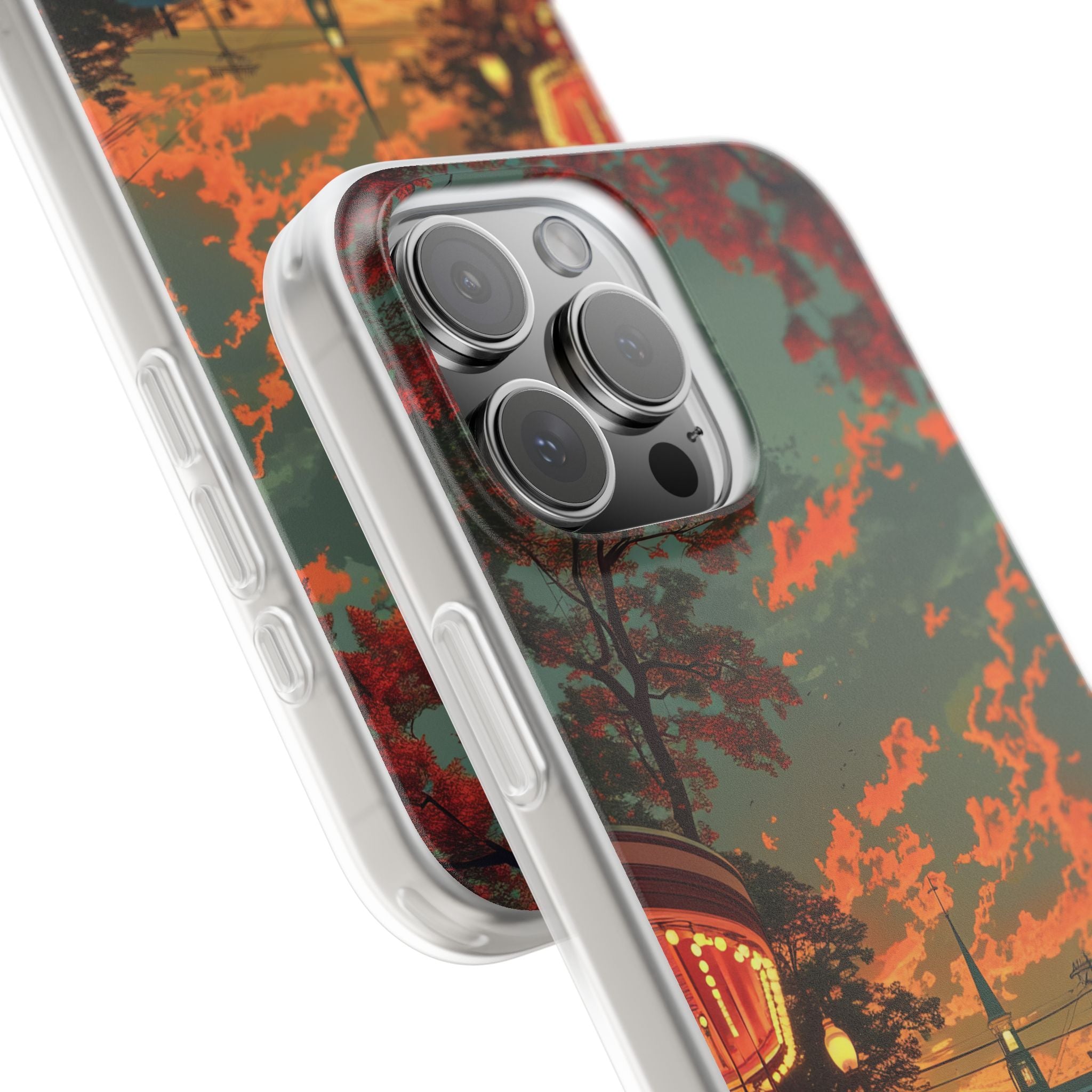 Crimson Classic iPhone 16 Pro Max Case - Soft