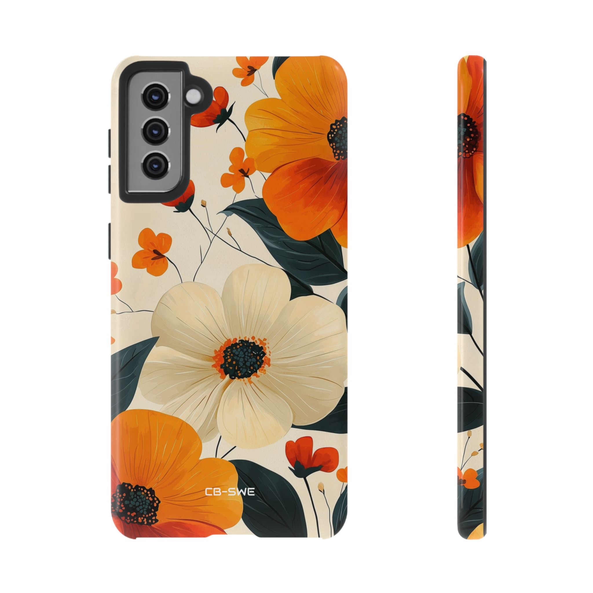 Vibrant Flowers Bloom - Samsung Case