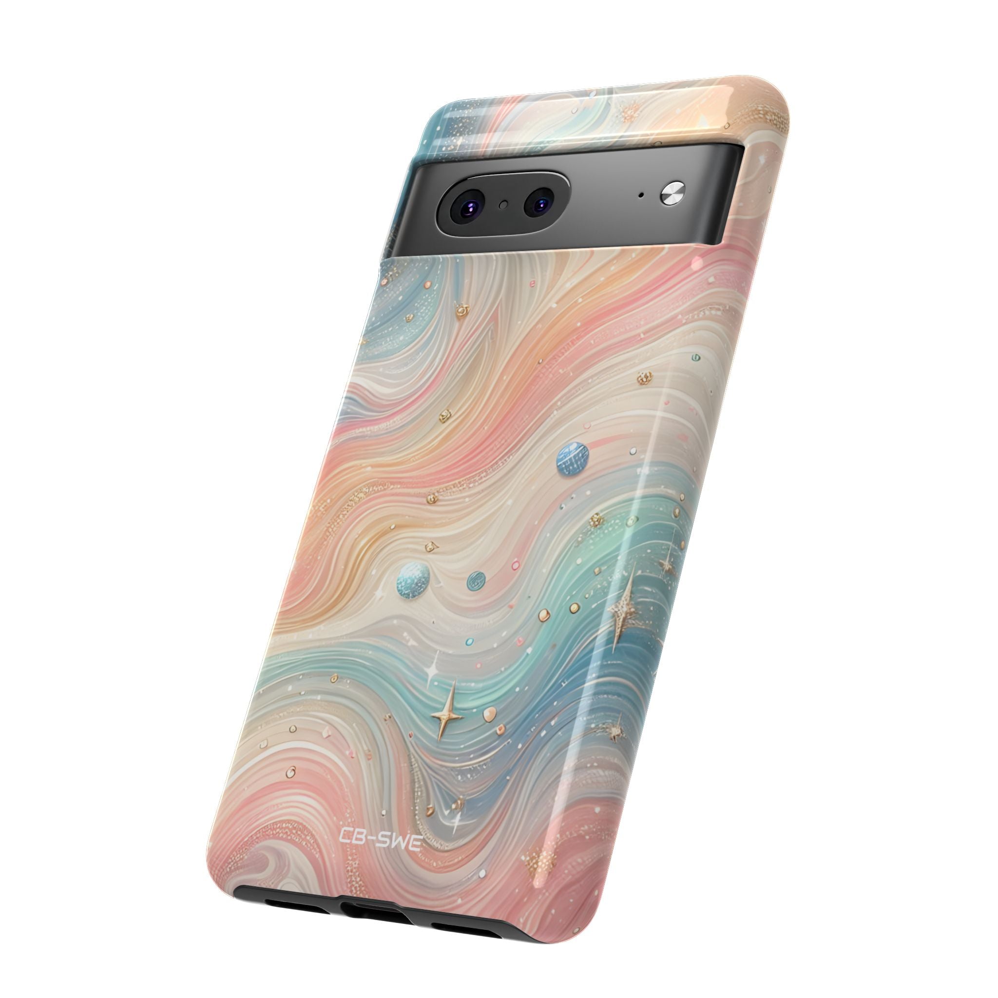 Celestial Waves Dance - Google Pixel Case