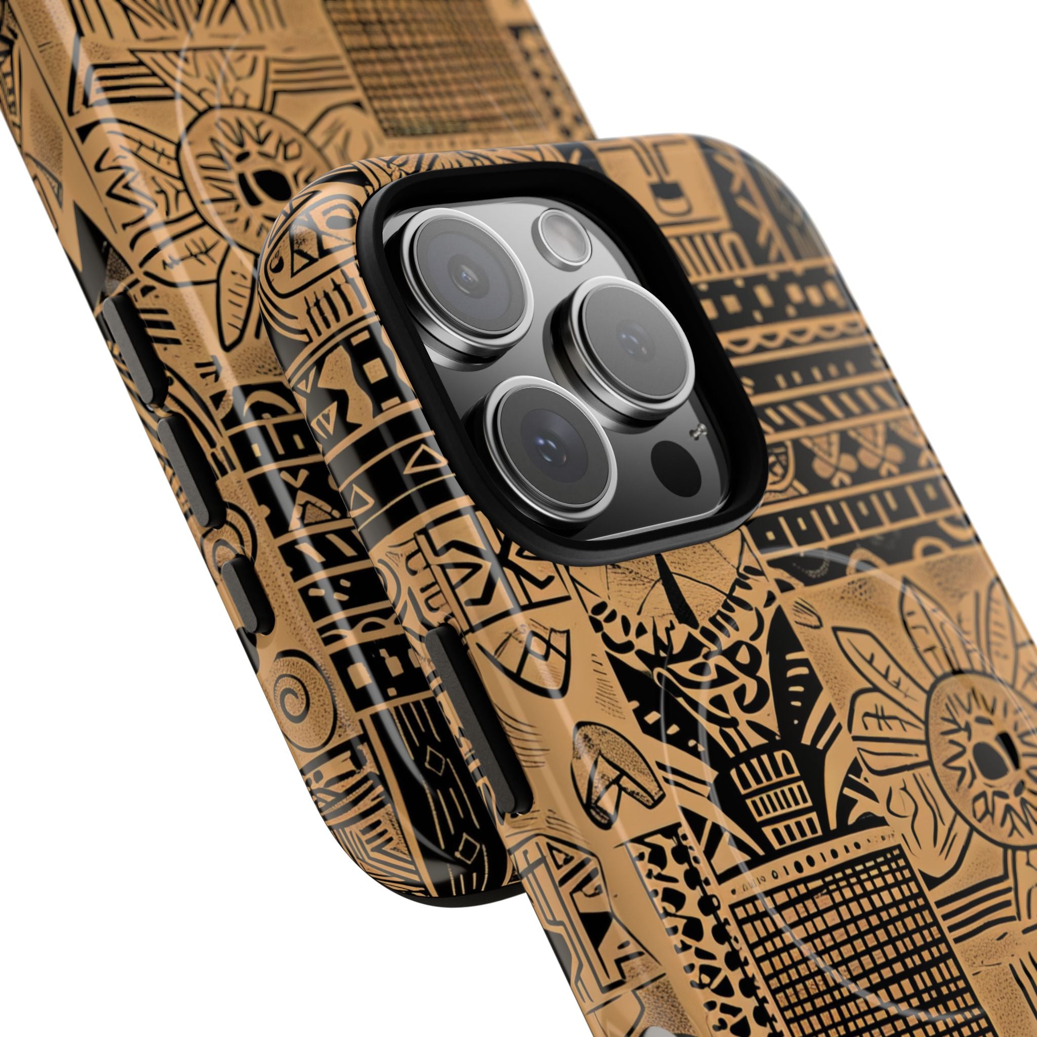 Tribal Faces iPhone 16 Pro Case - Tough+